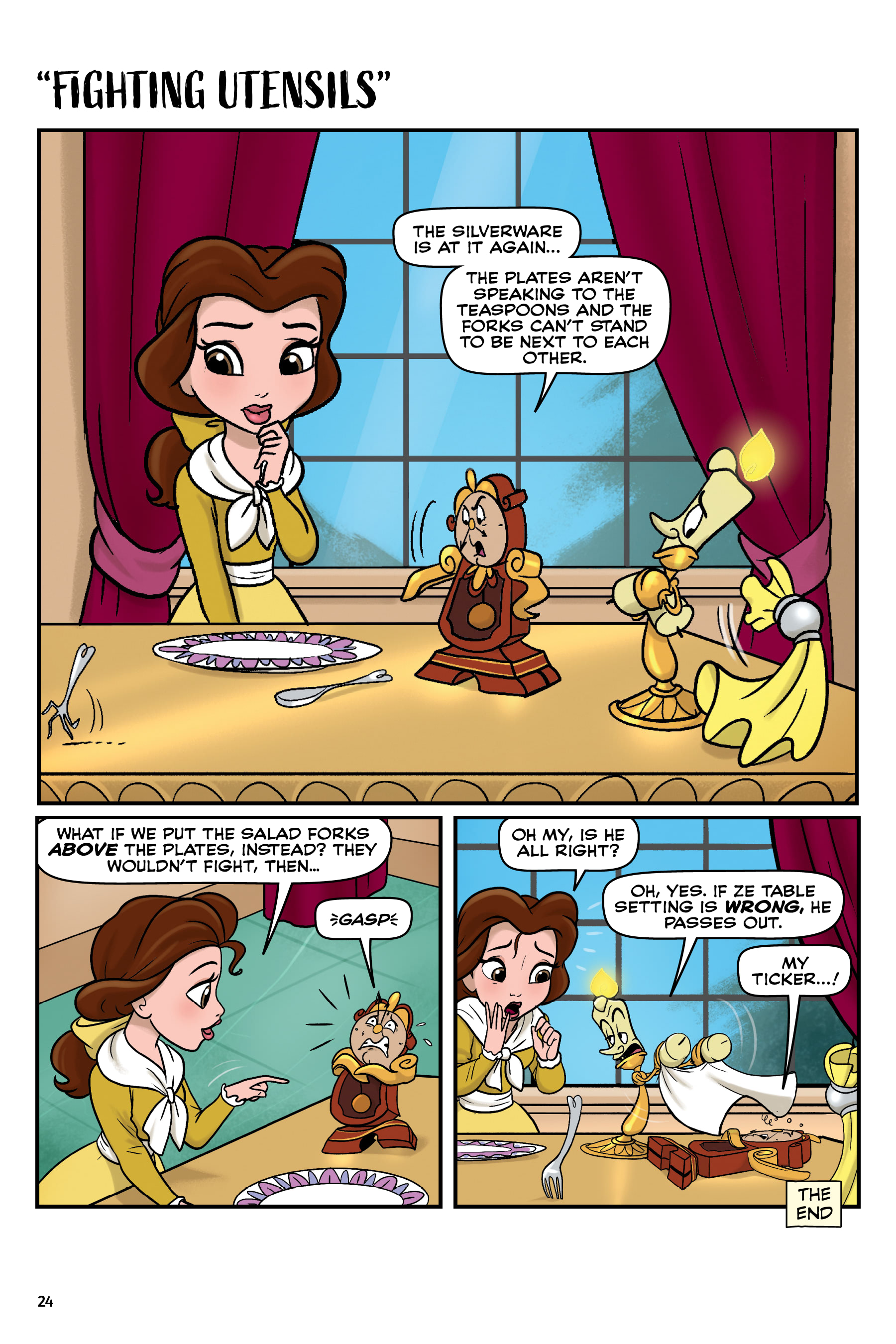 Read online Disney Princess: Gleam, Glow, and Laugh comic -  Issue # TPB - 25