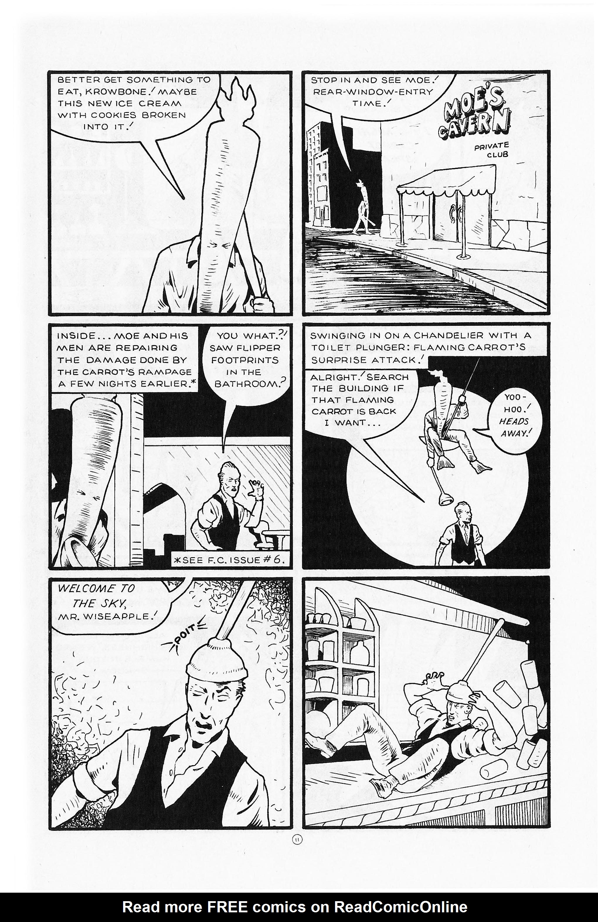 Read online Flaming Carrot Comics (1984) comic -  Issue #9 - 13