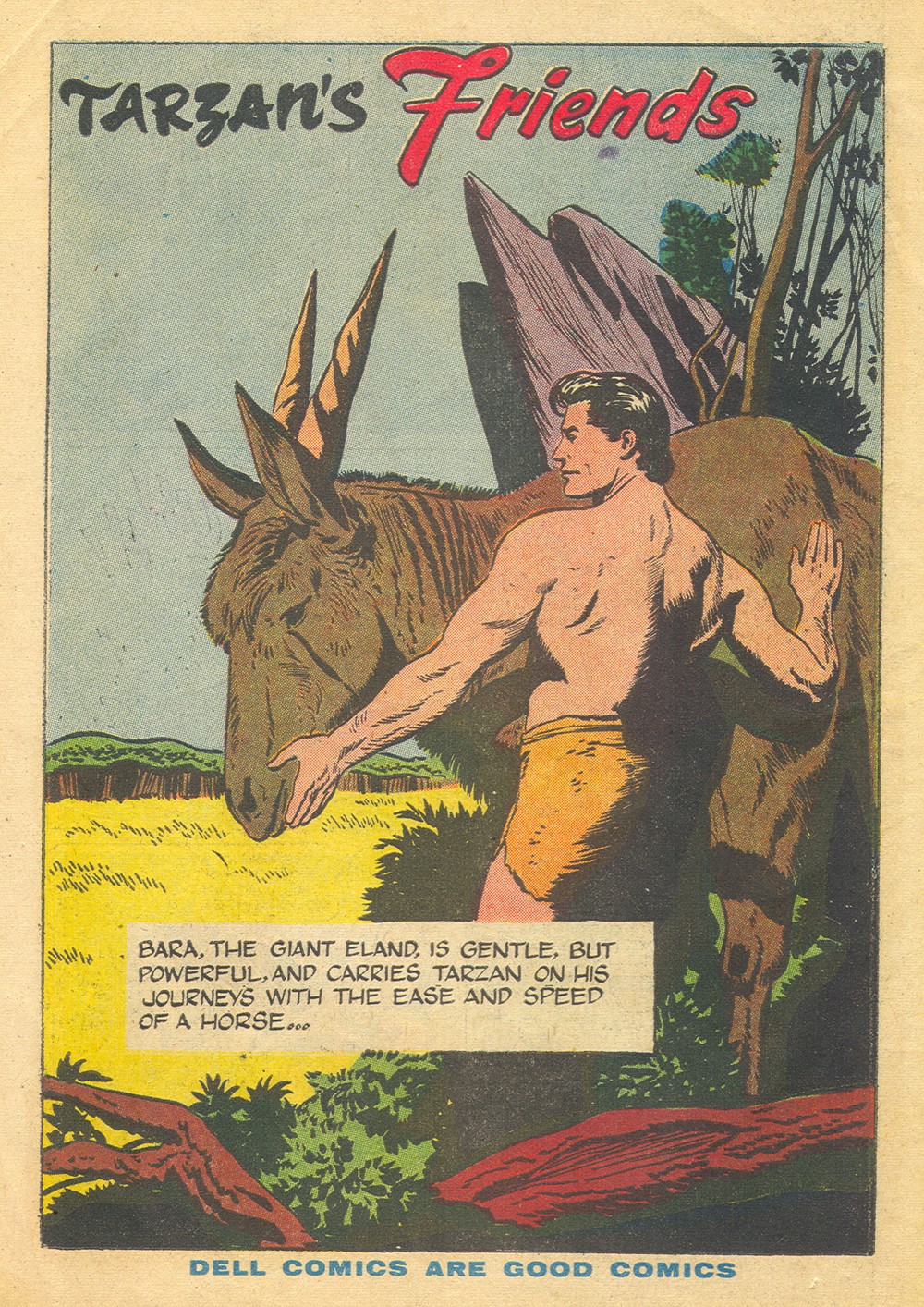 Read online Tarzan (1948) comic -  Issue #64 - 34