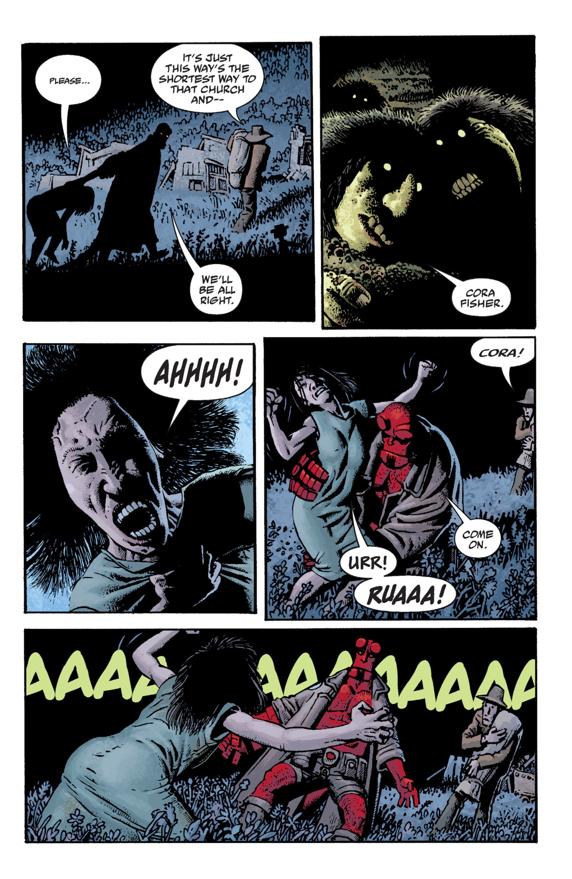 Read online Hellboy comic -  Issue #10 - 41