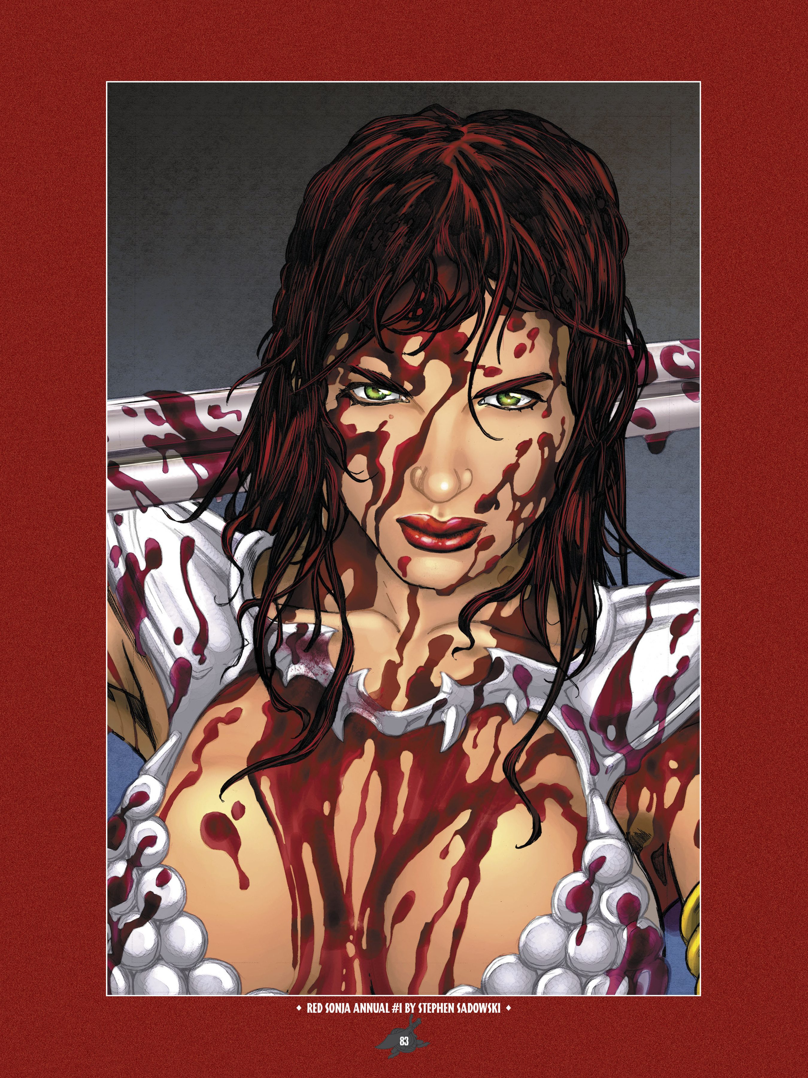 Read online The Art of Red Sonja comic -  Issue # TPB 1 (Part 1) - 82