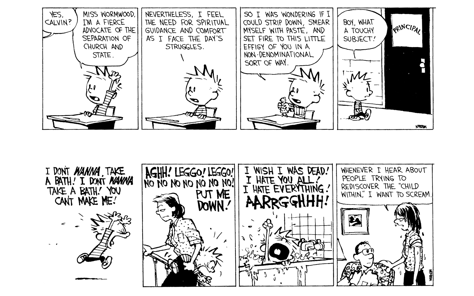 Read online Calvin and Hobbes comic -  Issue #8 - 143
