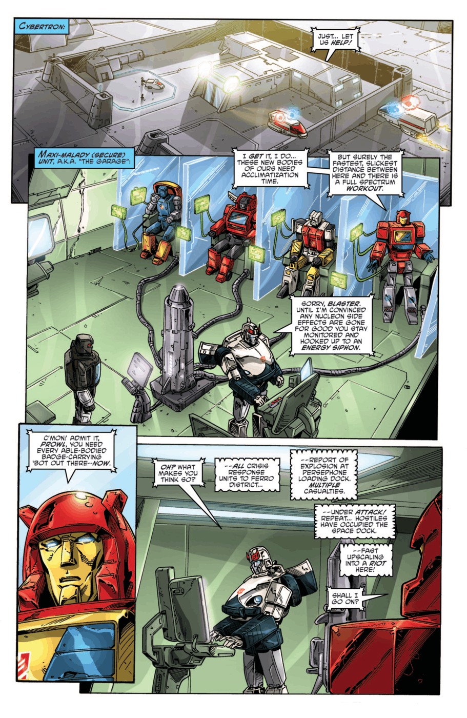 Read online The Transformers: Regeneration One comic -  Issue #92 - 8