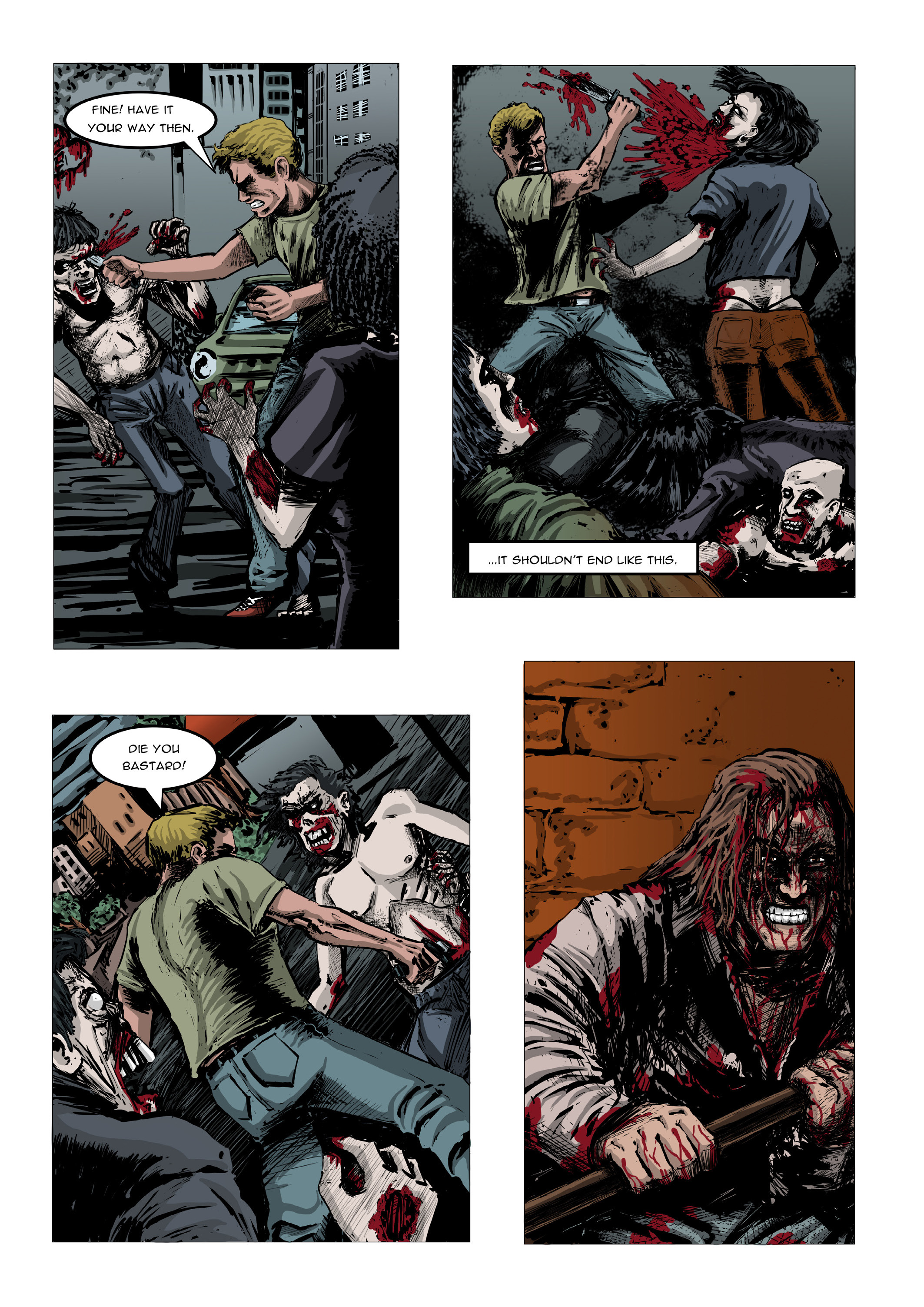 Read online Dawn of the Undead comic -  Issue #1 - 7