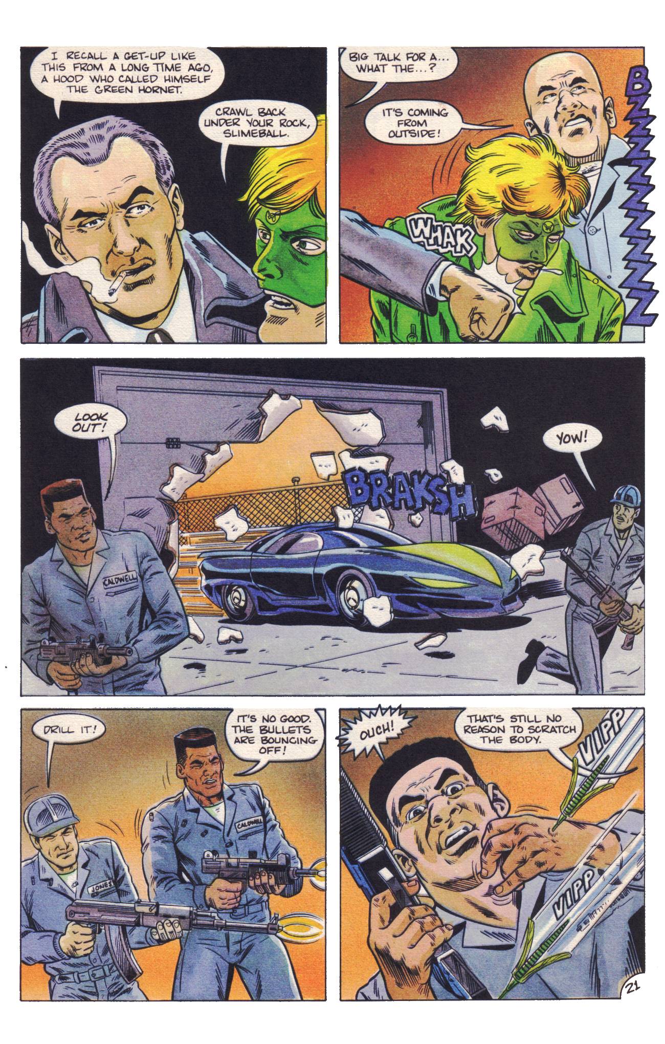 Read online The Green Hornet (1989) comic -  Issue #6 - 23