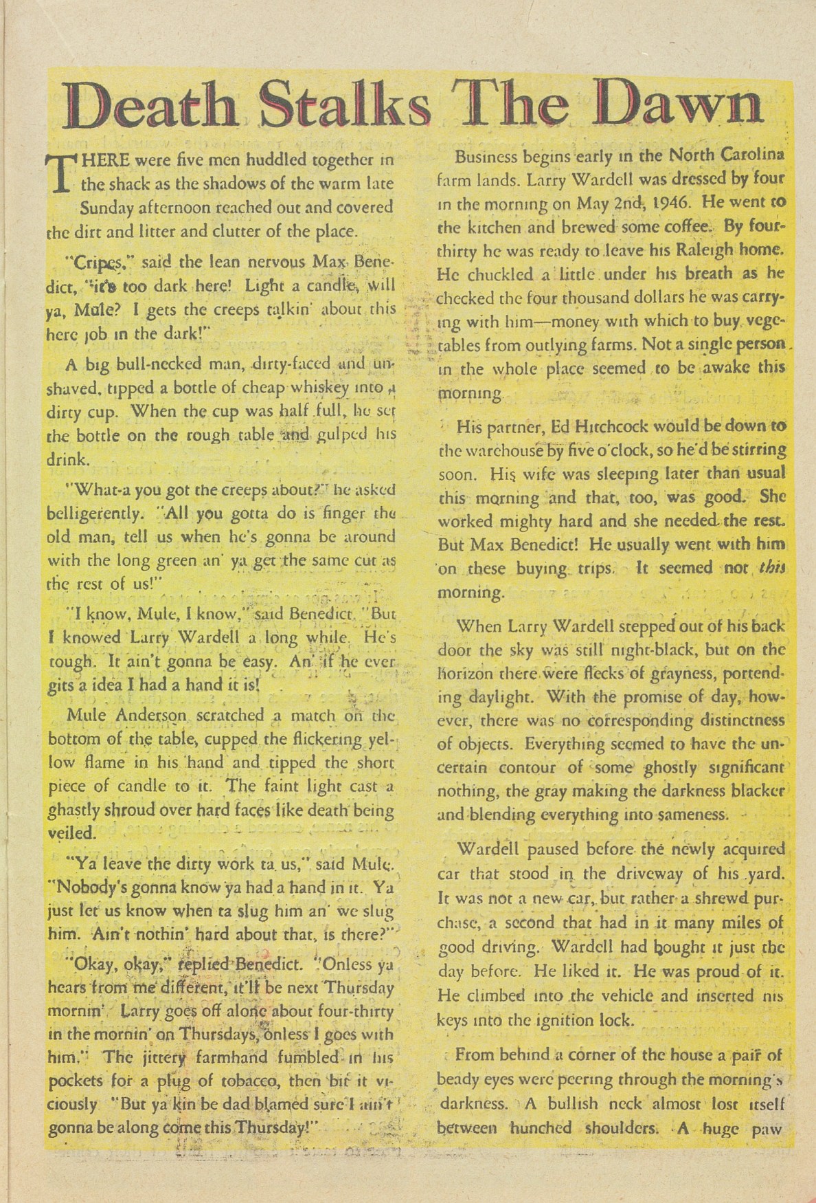 Read online Murder Incorporated (1948) comic -  Issue #13 - 21