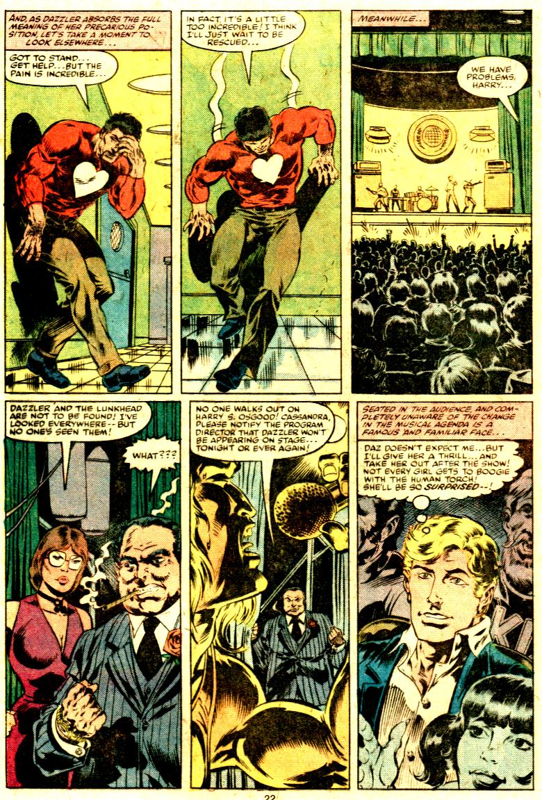 Read online Dazzler (1981) comic -  Issue #3 - 18