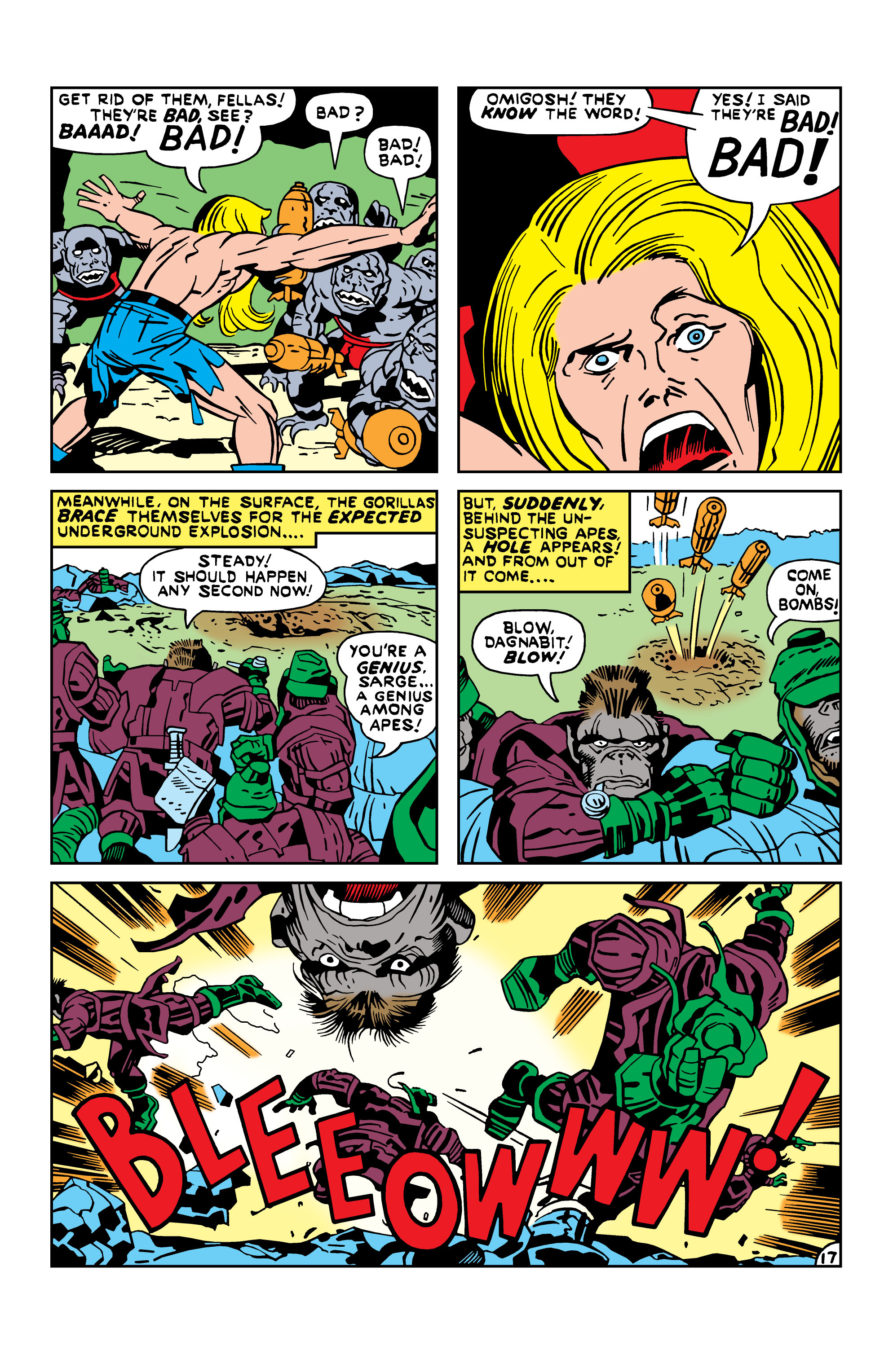 Read online Kamandi, The Last Boy On Earth comic -  Issue #17 - 17