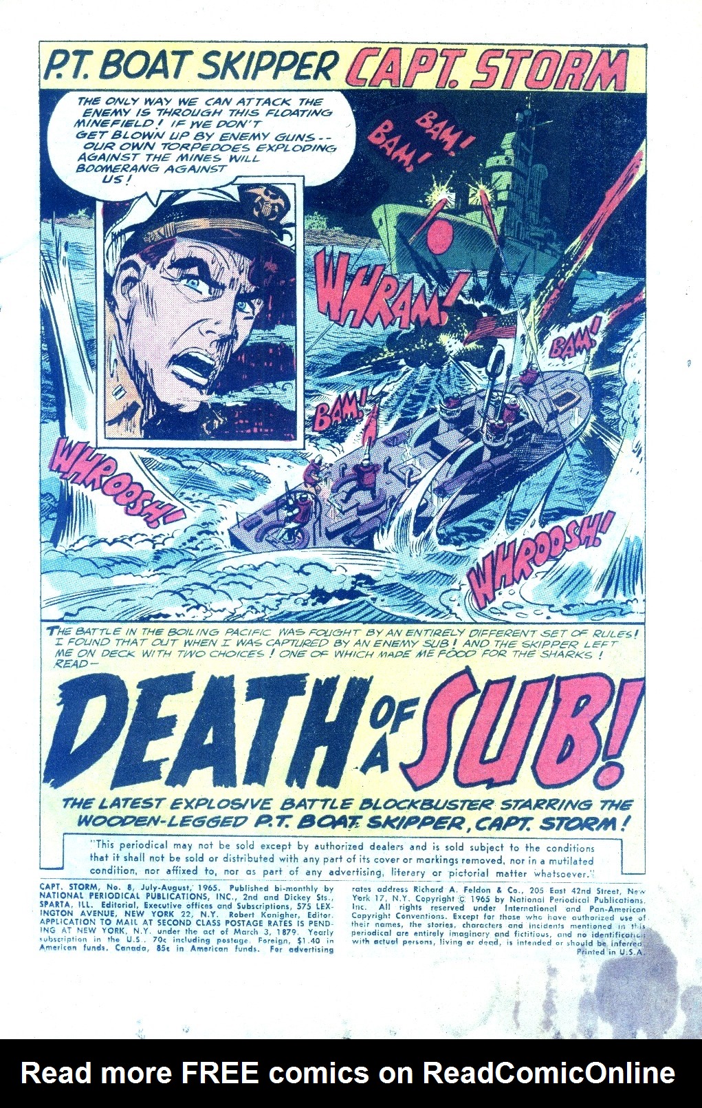 Read online Capt. Storm comic -  Issue #8 - 3