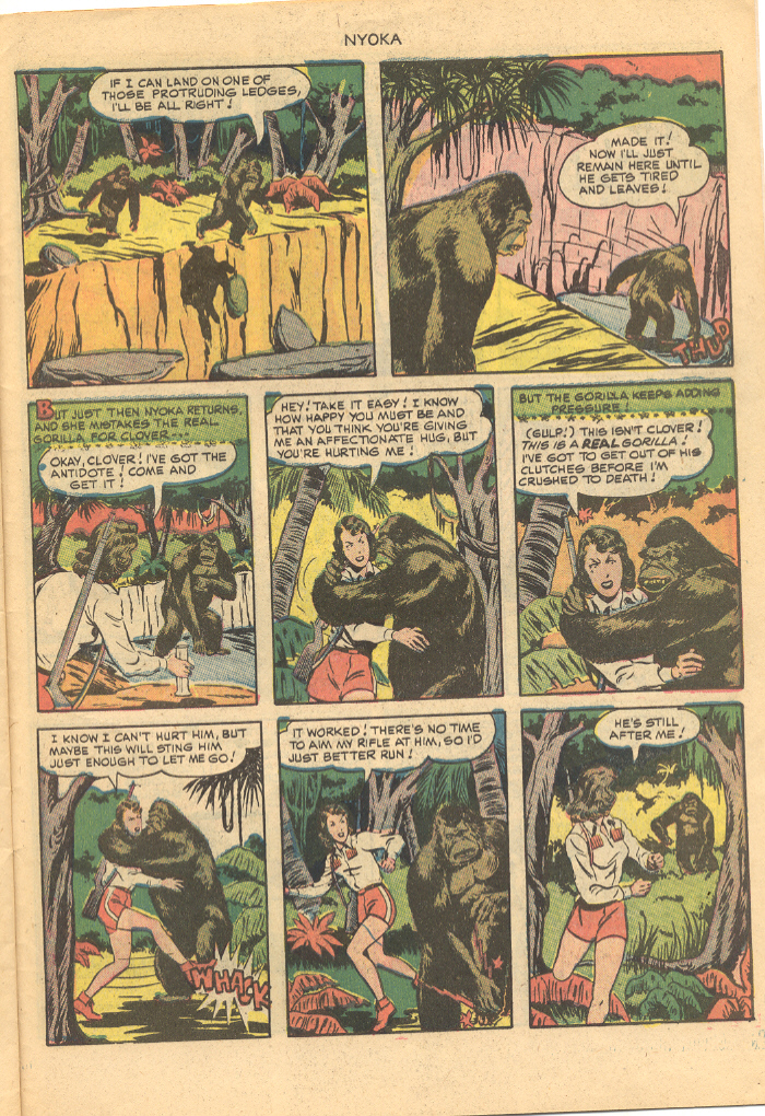 Read online Nyoka the Jungle Girl (1945) comic -  Issue #44 - 27