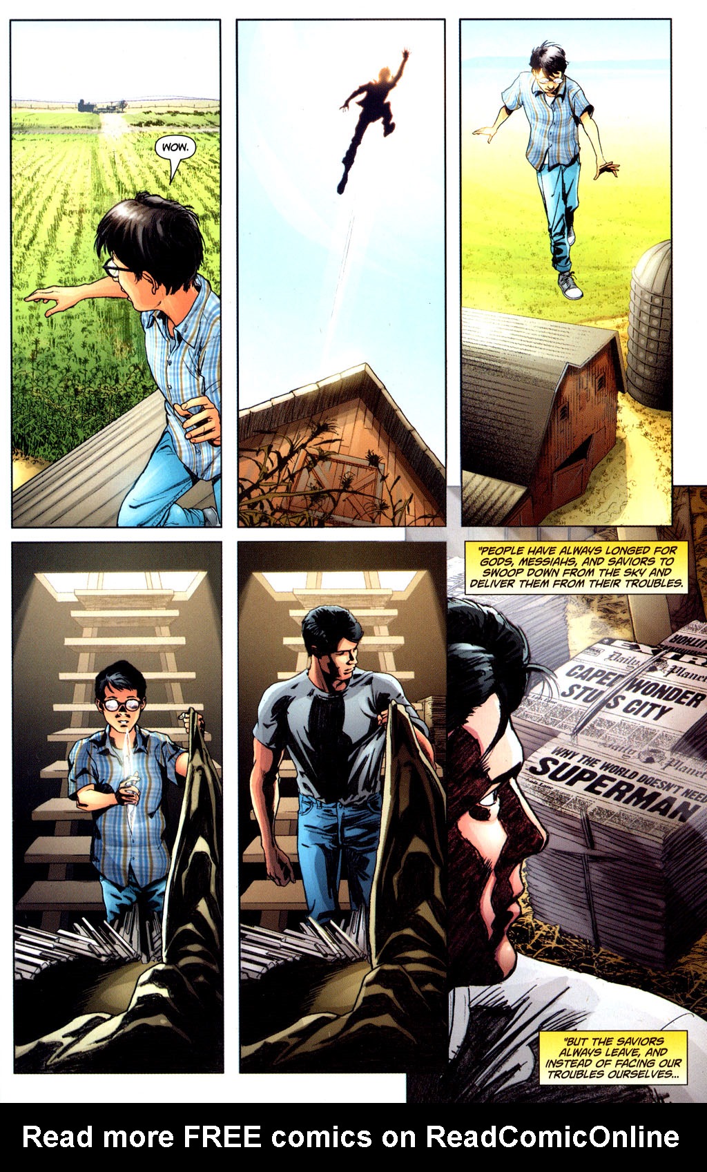 Read online Superman Returns:  The Official Movie Adaptation comic -  Issue # Full - 11