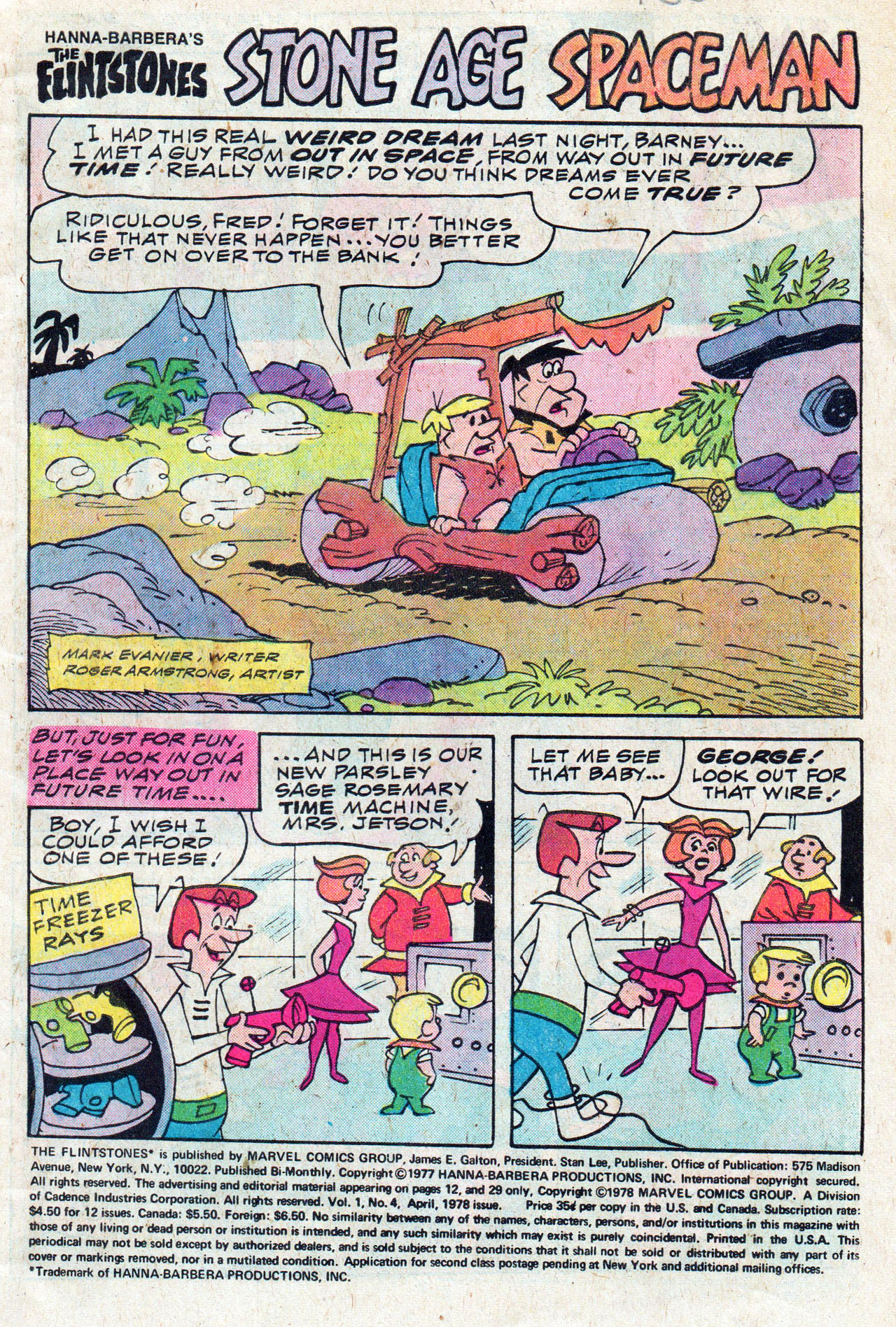 Read online The Flintstones (1977) comic -  Issue #4 - 3