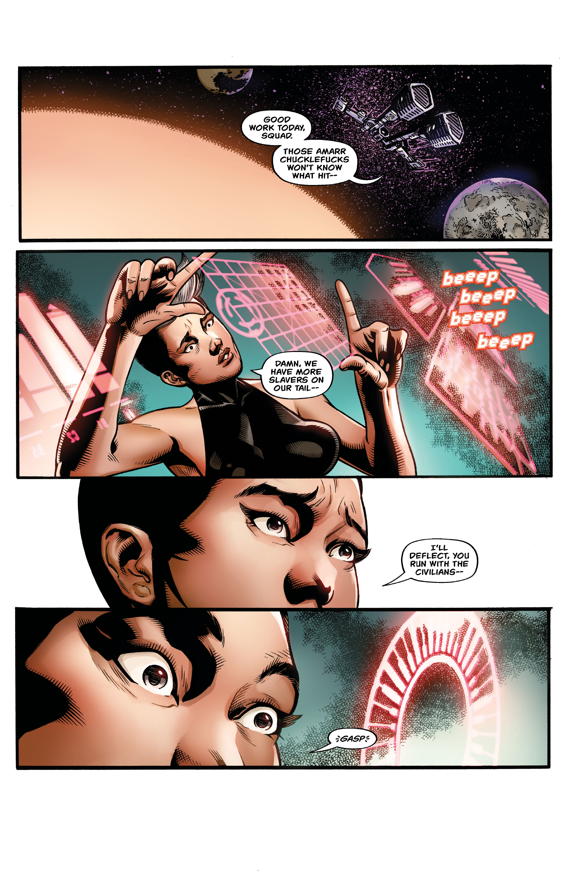 Read online EVE Online: Capsuleer Chronicles comic -  Issue #3 - 11