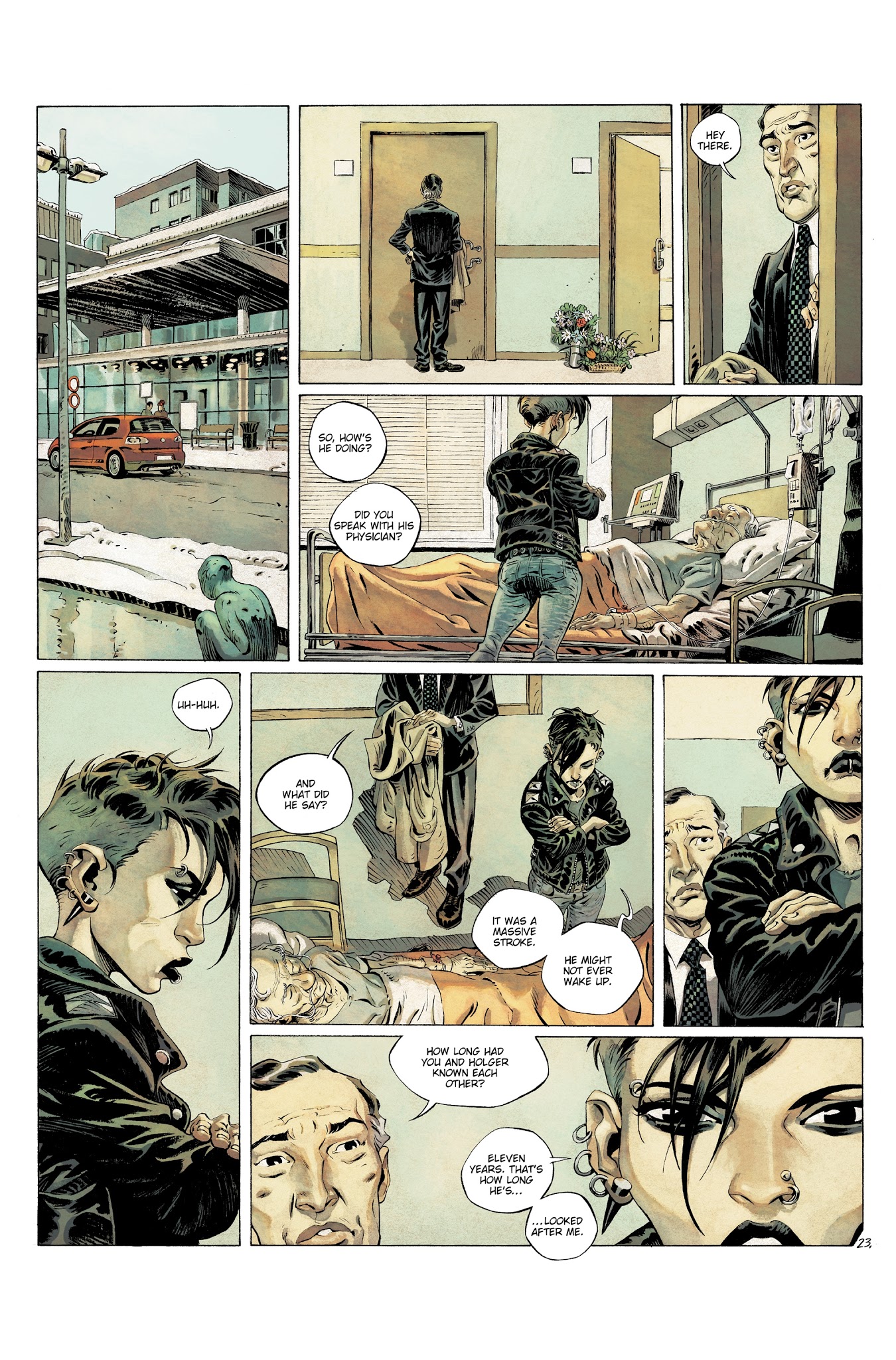Read online Millennium: The Girl With the Dragon Tattoo comic -  Issue #1 - 28