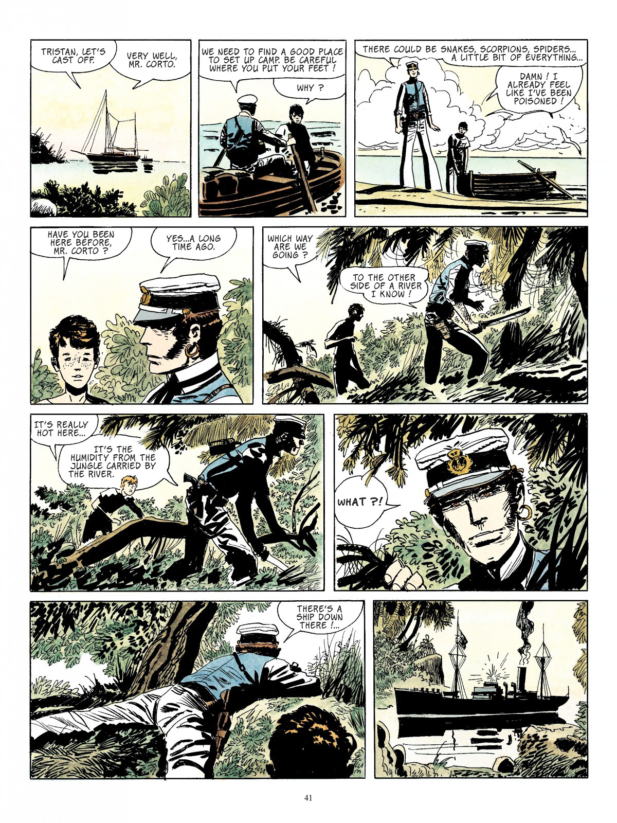 Read online Corto Maltese comic -  Issue # TPB 4 - 32
