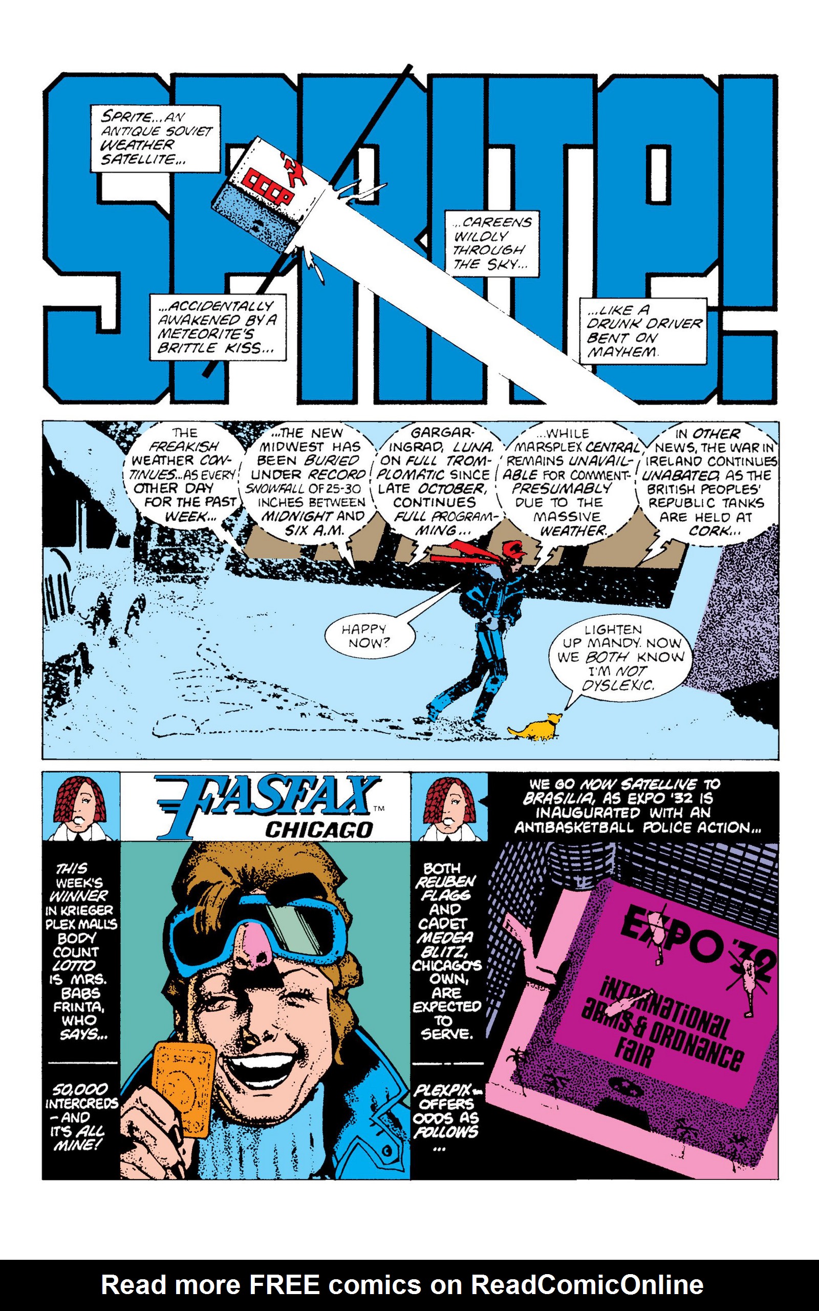 Read online American Flagg! comic -  Issue # _Definitive Collection (Part 2) - 77