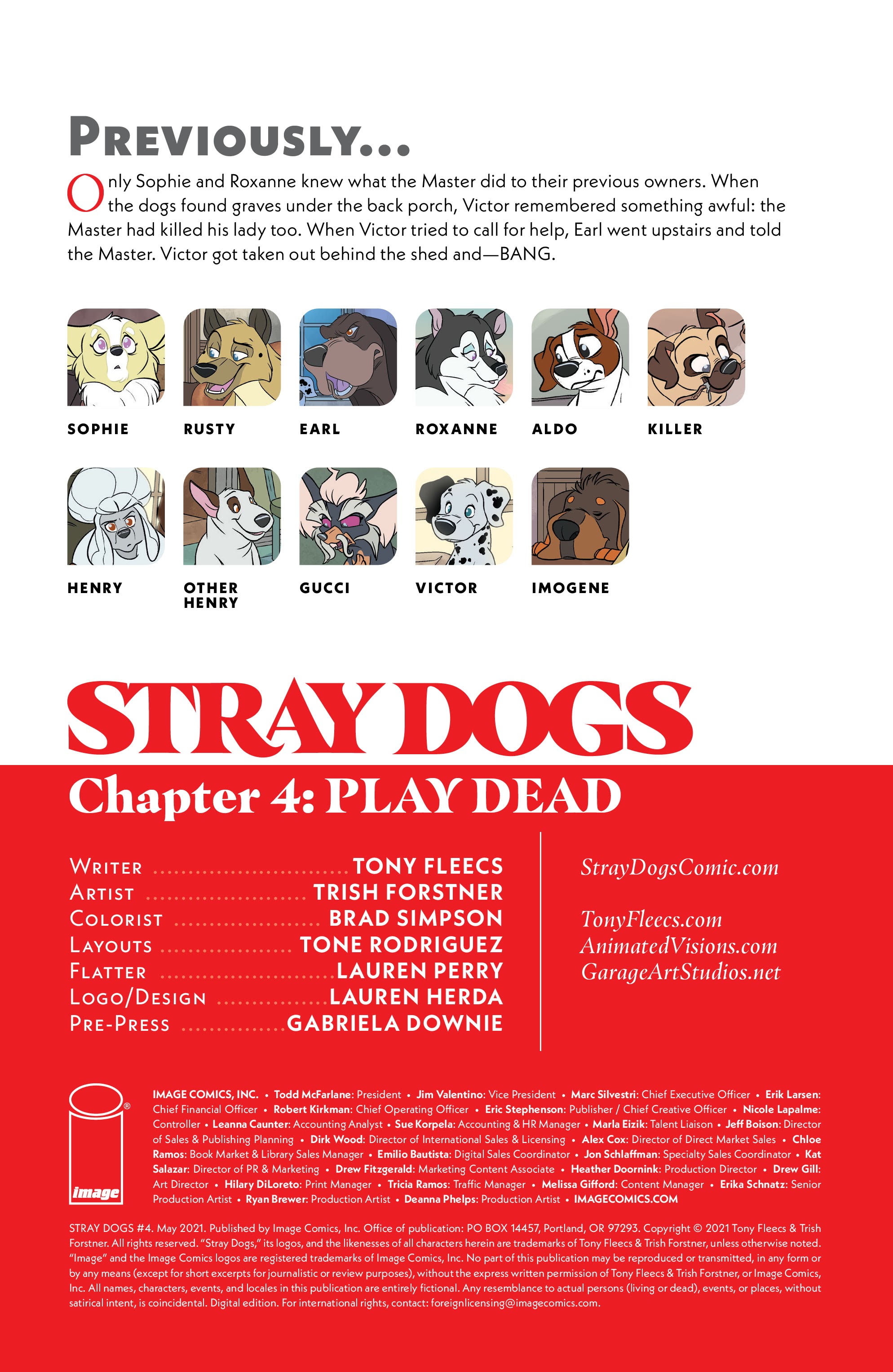 Read online Stray Dogs comic -  Issue #4 - 2