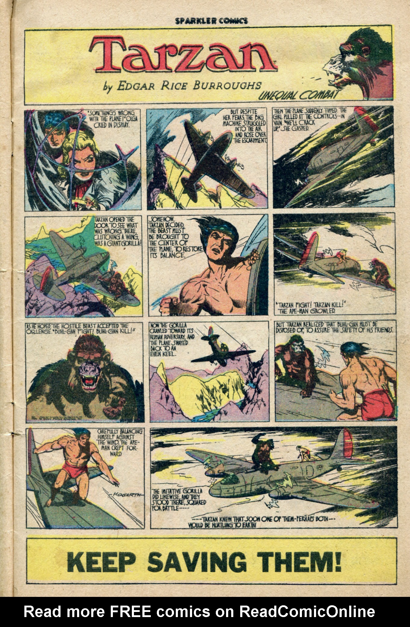 Read online Sparkler Comics comic -  Issue #50 - 7