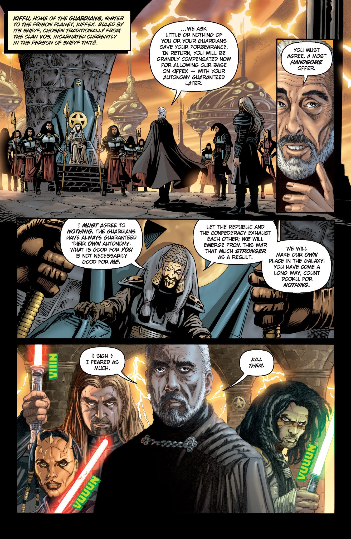 Read online Star Wars: Jedi comic -  Issue # Issue Count Dooku - 29