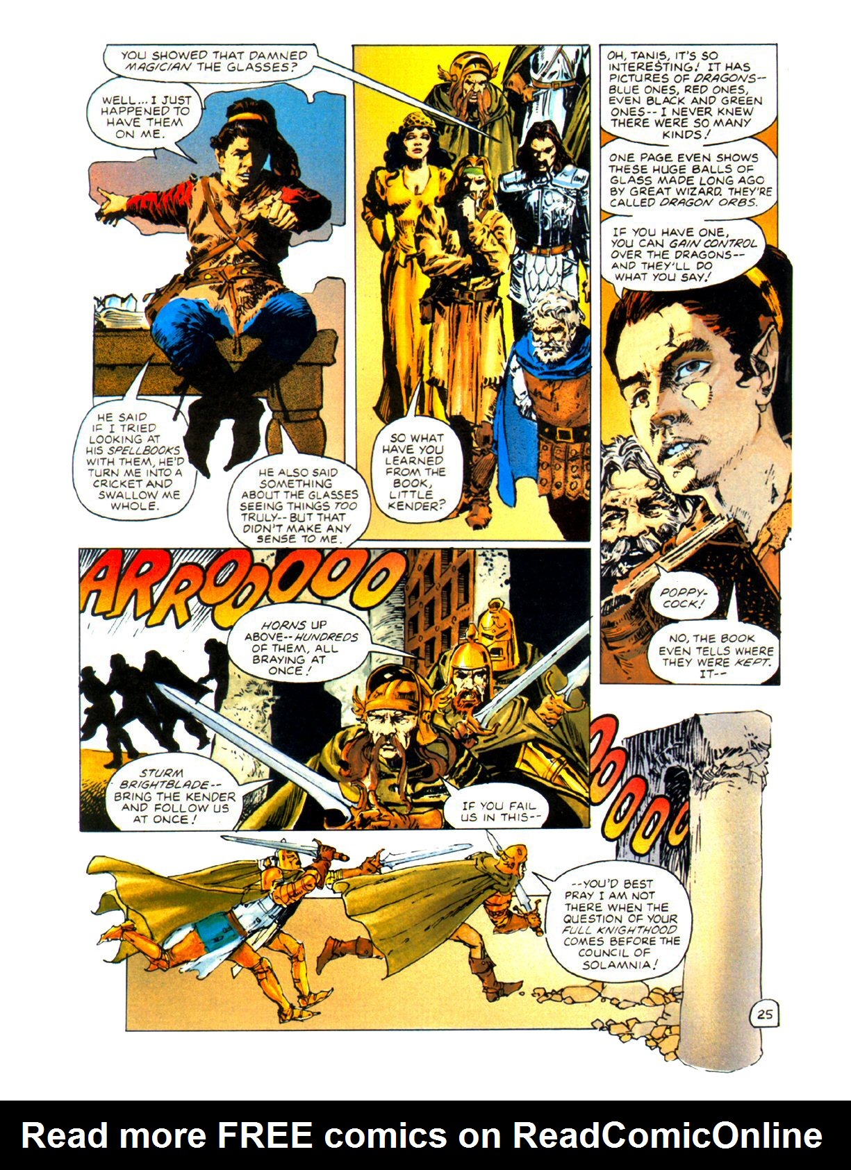 Read online Dragonlance Saga comic -  Issue #3 - 28