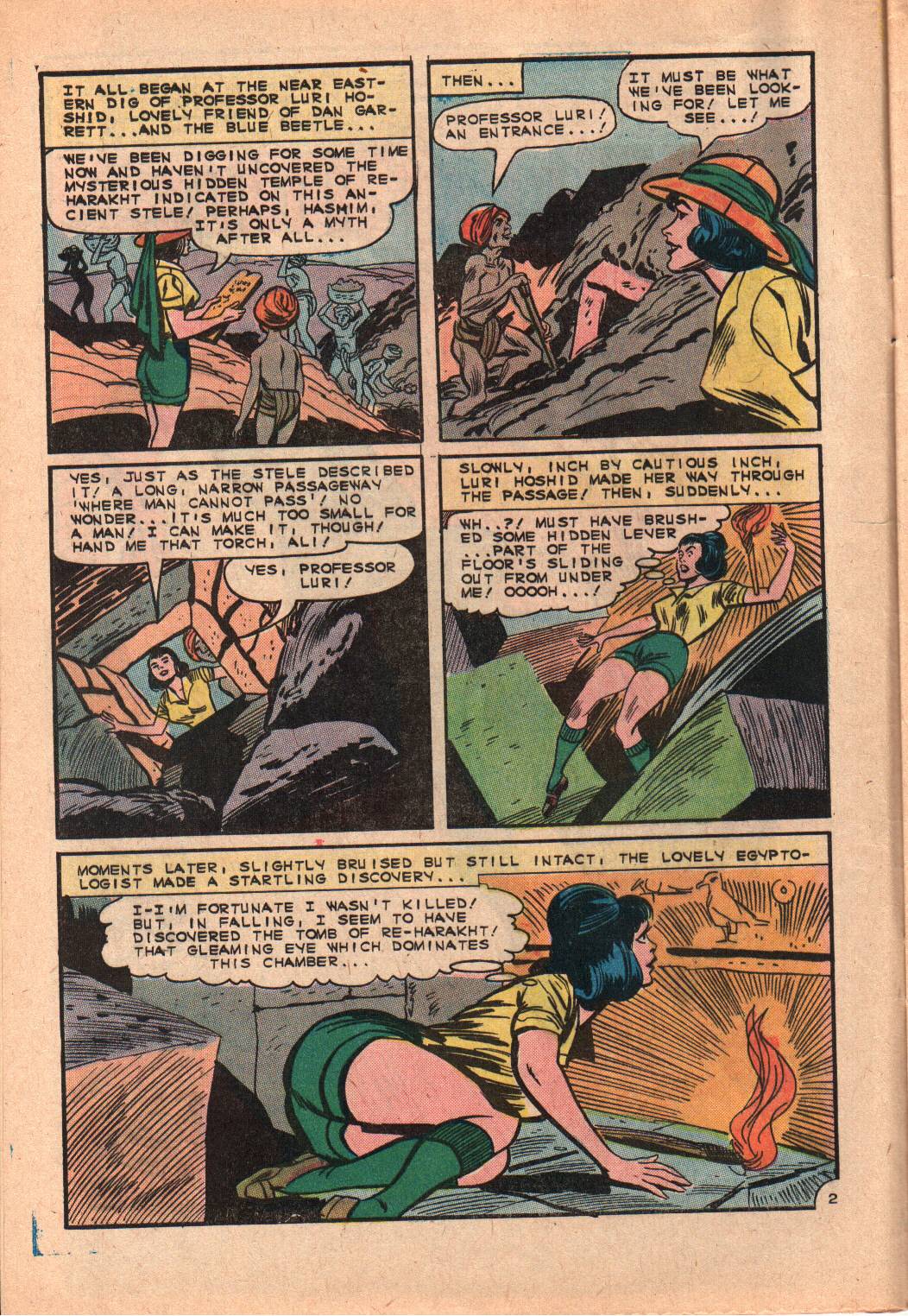 Read online Blue Beetle (1965) comic -  Issue #54 - 4