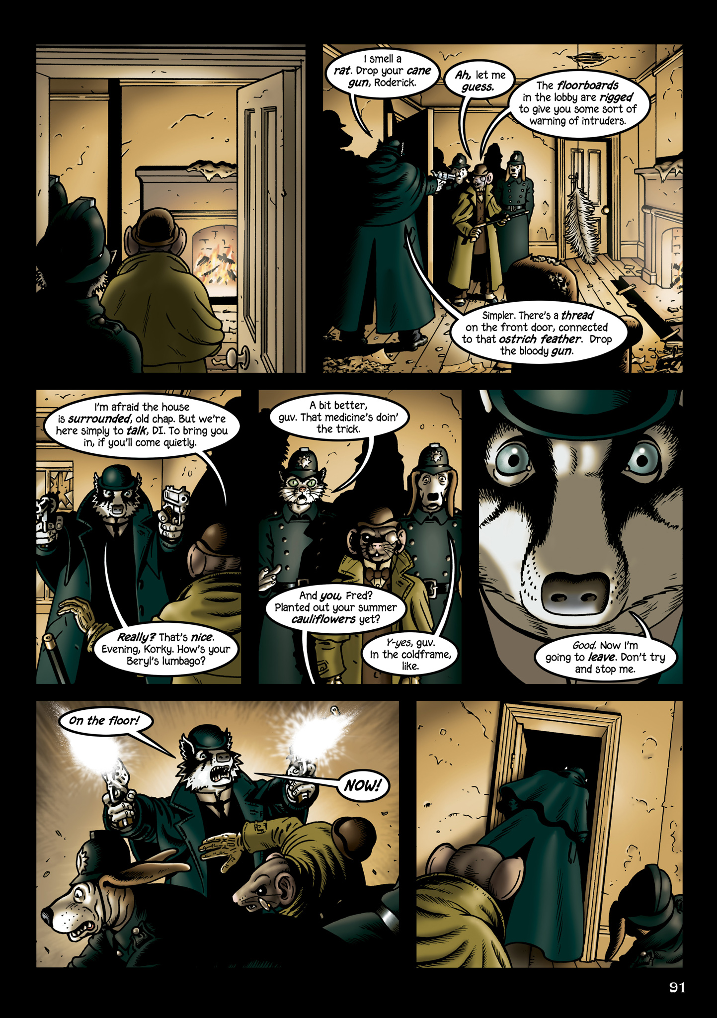 Read online Grandville Force Majeur comic -  Issue # TPB (Part 1) - 93