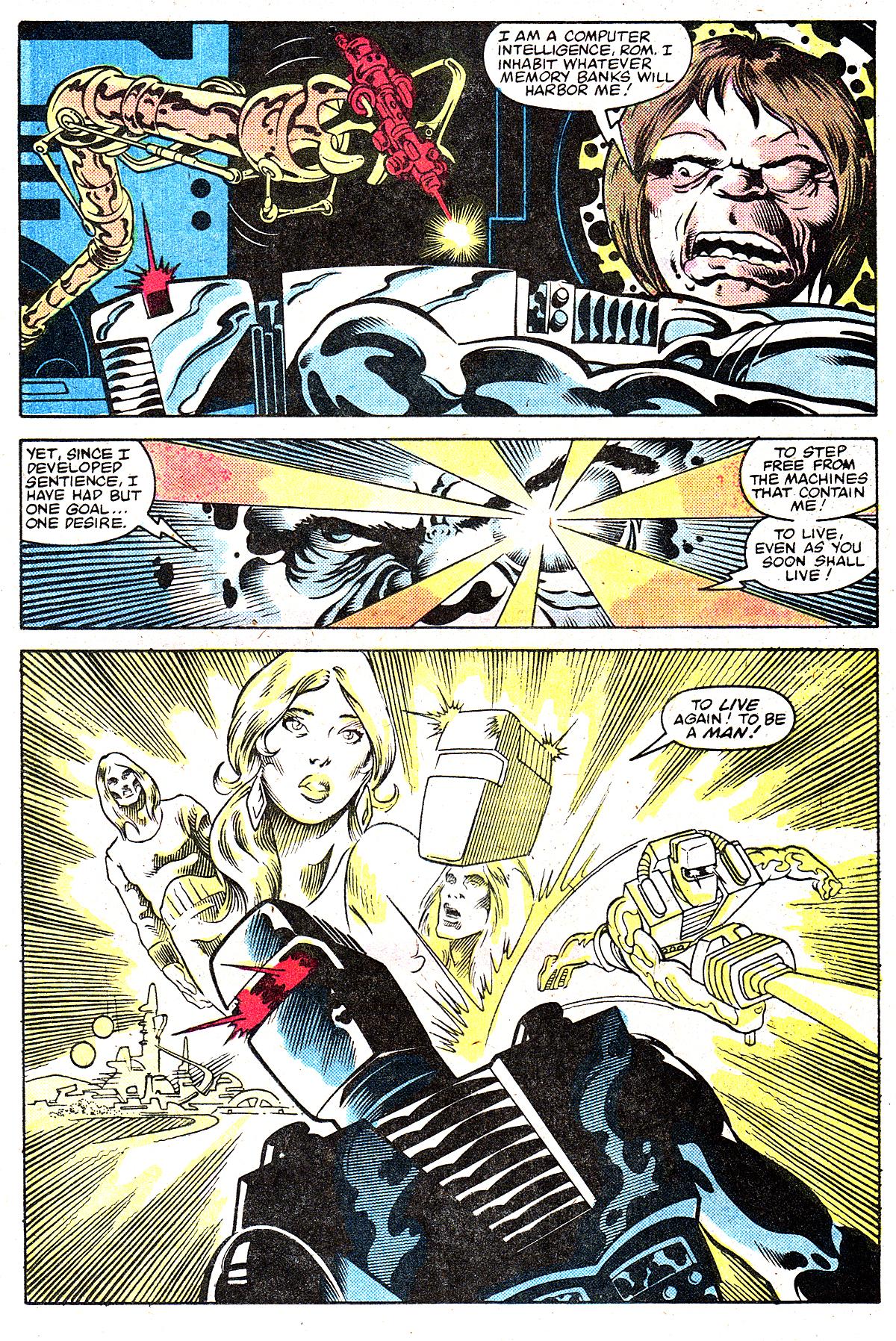 Read online ROM (1979) comic -  Issue #42 - 17