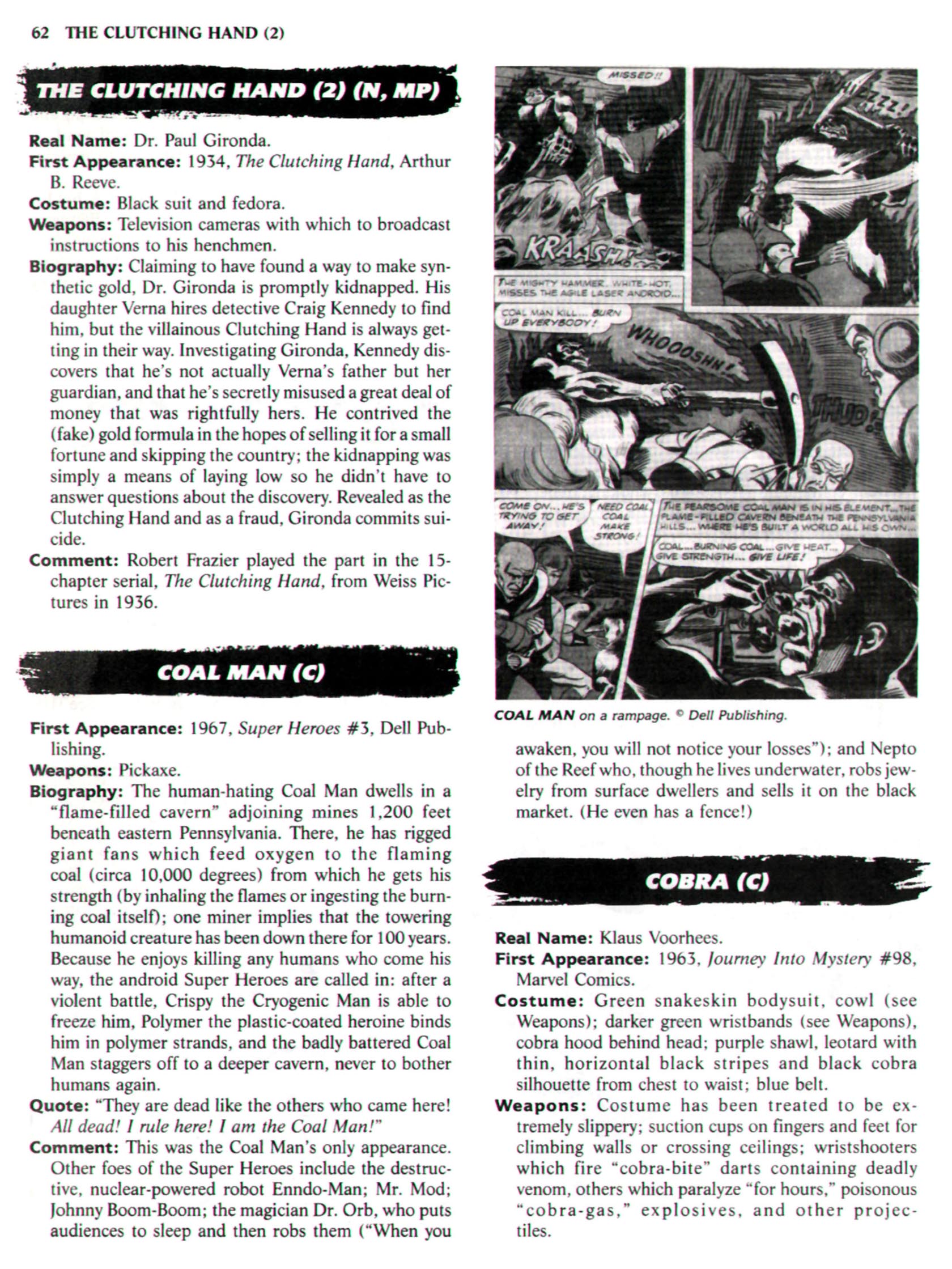 Read online The Encyclopedia of Super Villains comic -  Issue # TPB (Part 1) - 72