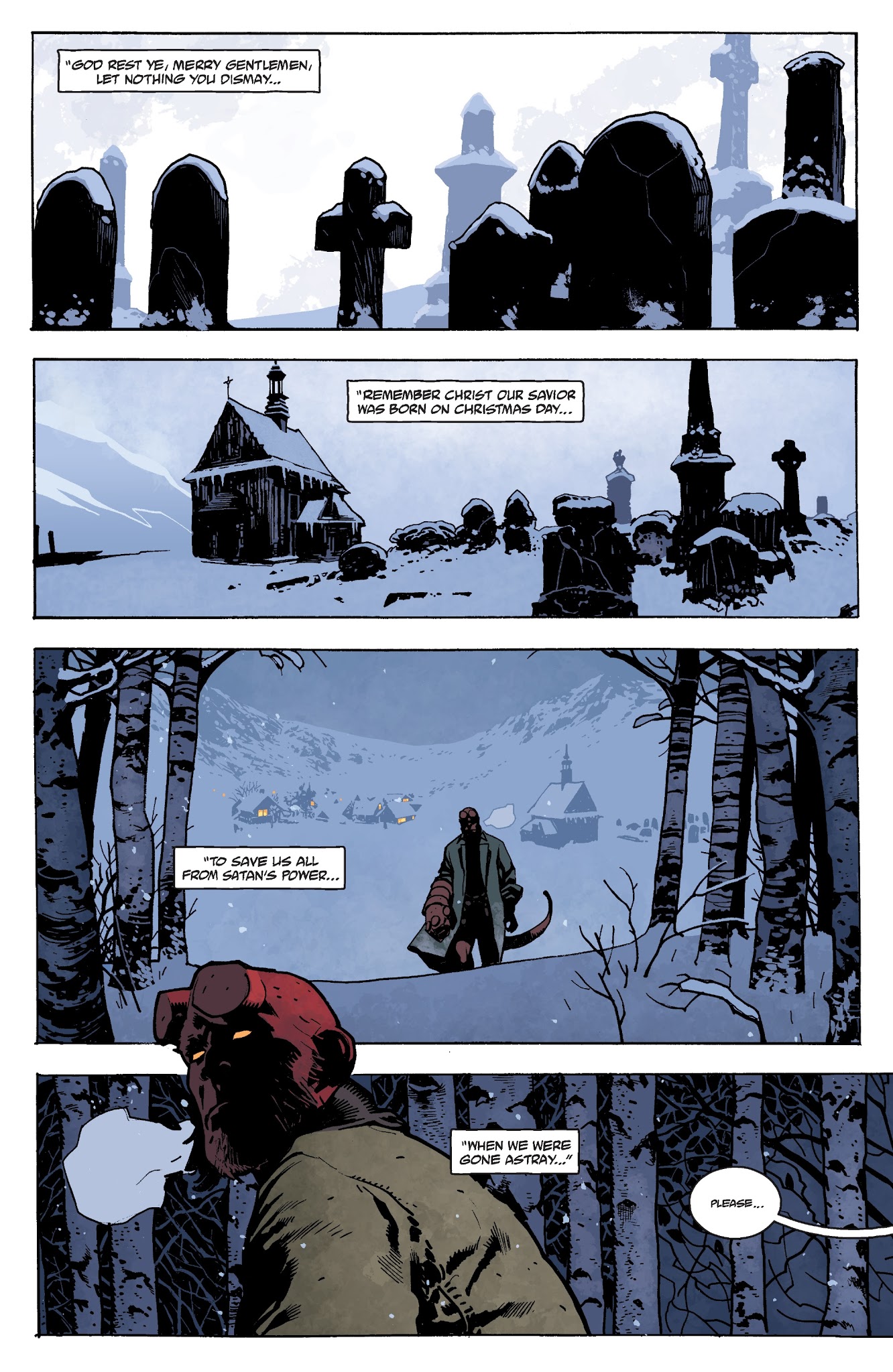 Read online Hellboy: Krampusnacht comic -  Issue # Full - 3