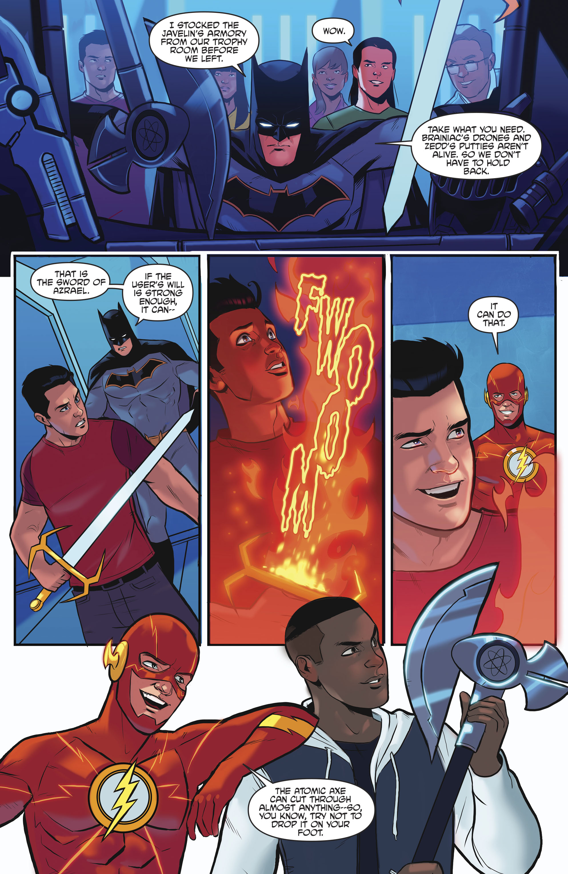 Read online Justice League/Mighty Morphin' Power Rangers comic -  Issue #4 - 16