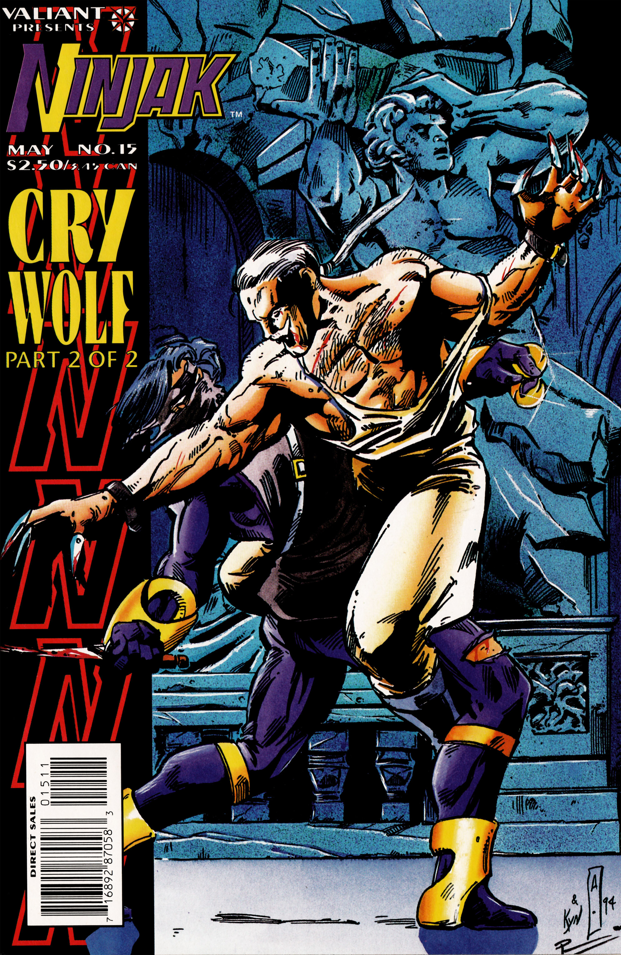 Read online Ninjak (1994) comic -  Issue #15 - 1