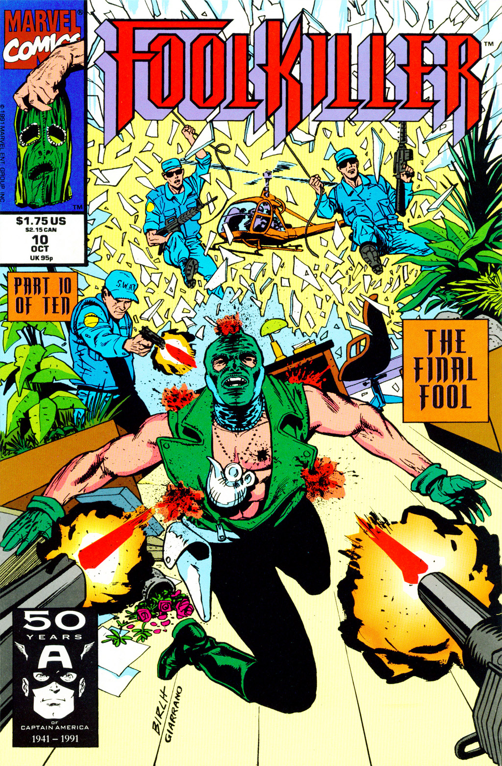 Read online Foolkiller (1990) comic -  Issue #10 - 1