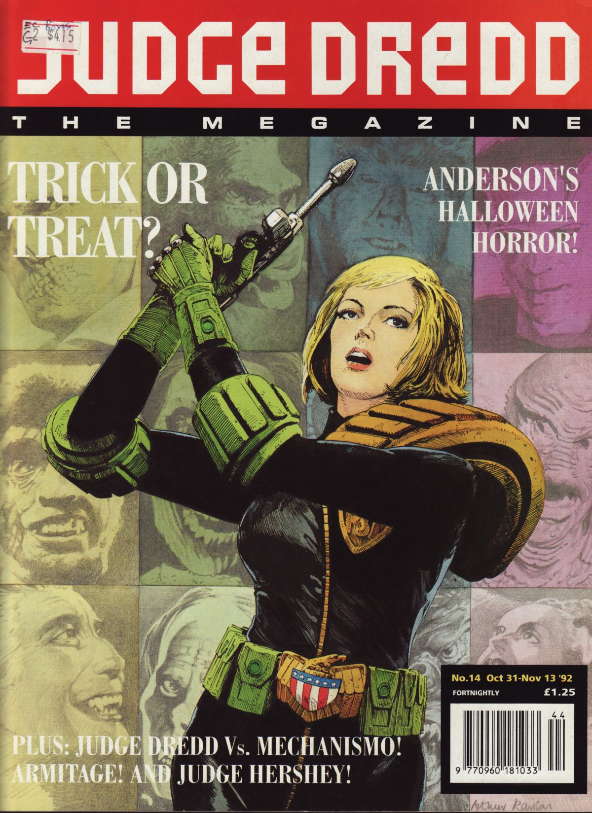 Read online Judge Dredd: The Megazine (vol. 2) comic -  Issue #14 - 1