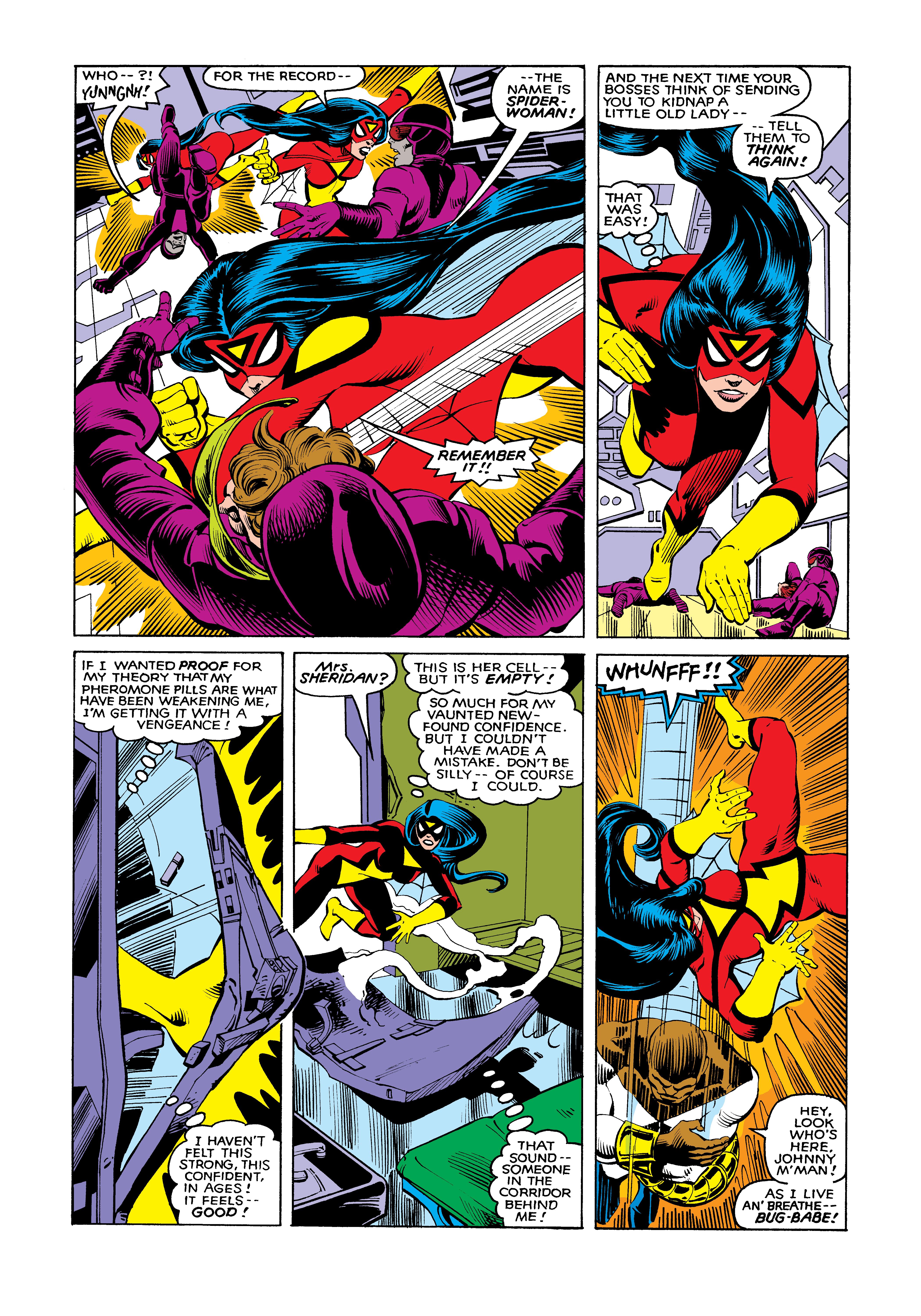 Read online Marvel Masterworks: Spider-Woman comic -  Issue # TPB 3 (Part 2) - 77