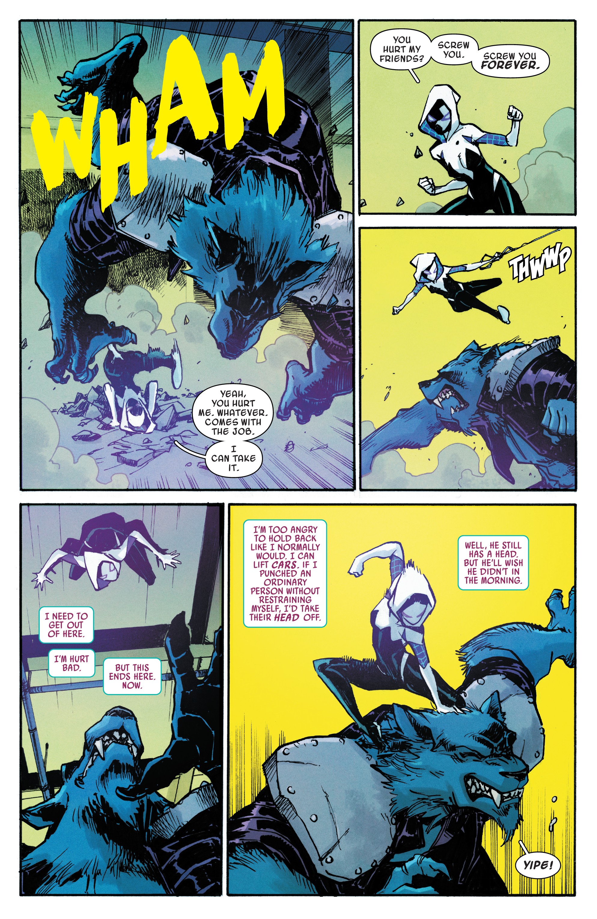 Read online Spider-Gwen: Ghost-Spider comic -  Issue #9 - 20