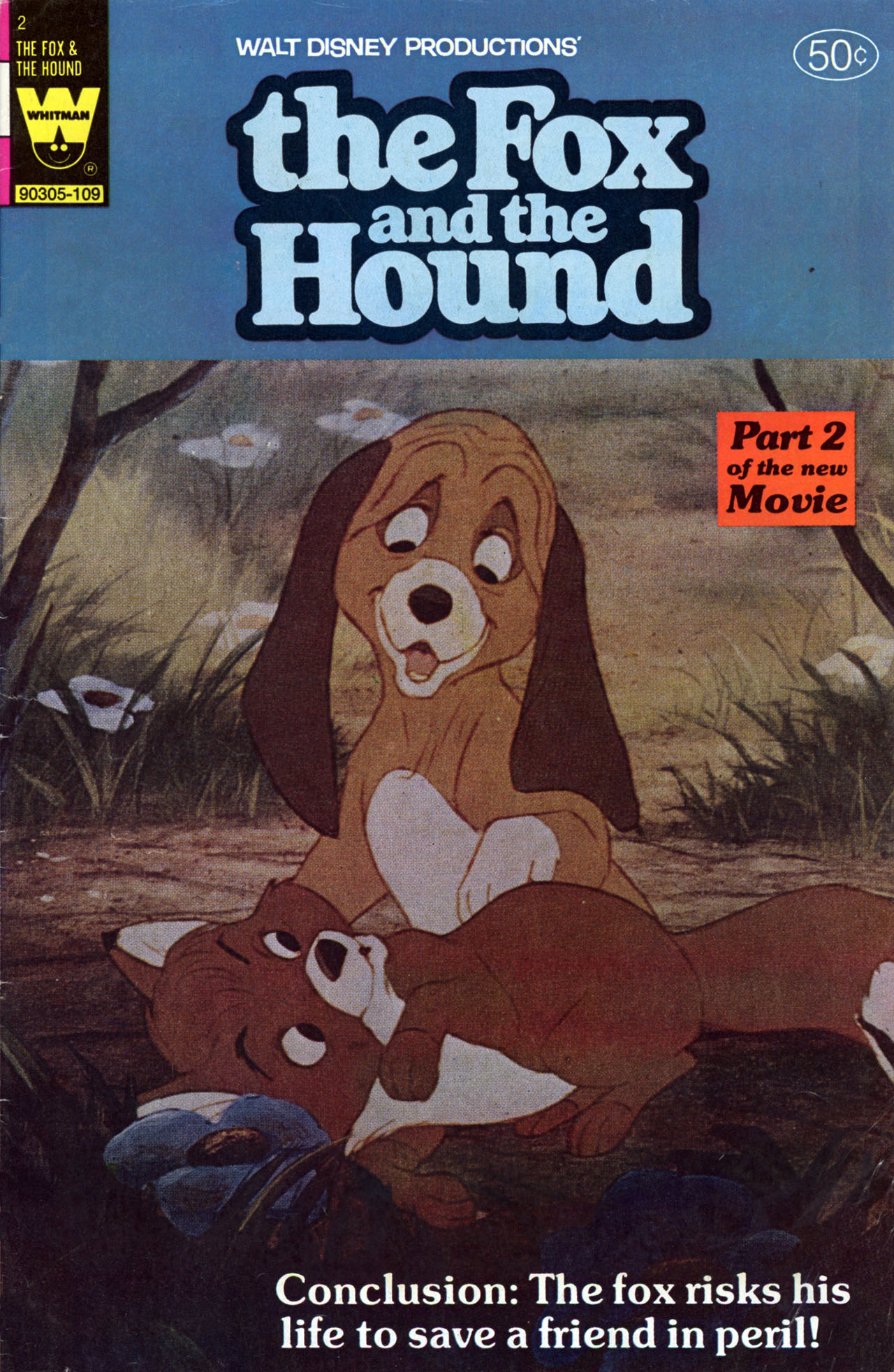 Read online Walt Disney Productions' The Fox and the Hound comic -  Issue #2 - 1