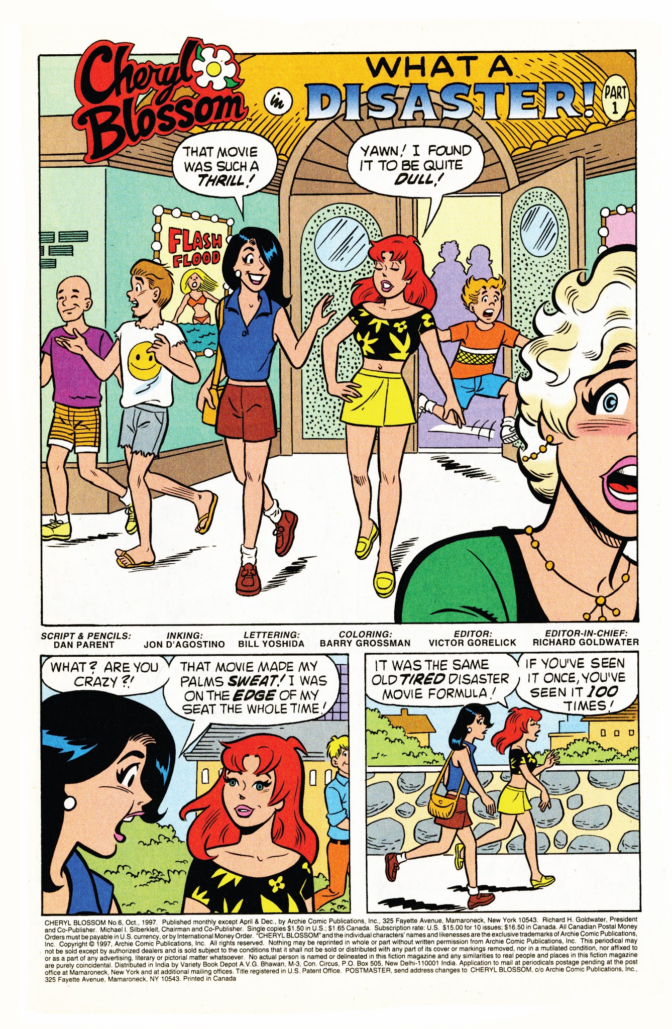 Read online Cheryl Blossom comic -  Issue #6 - 2