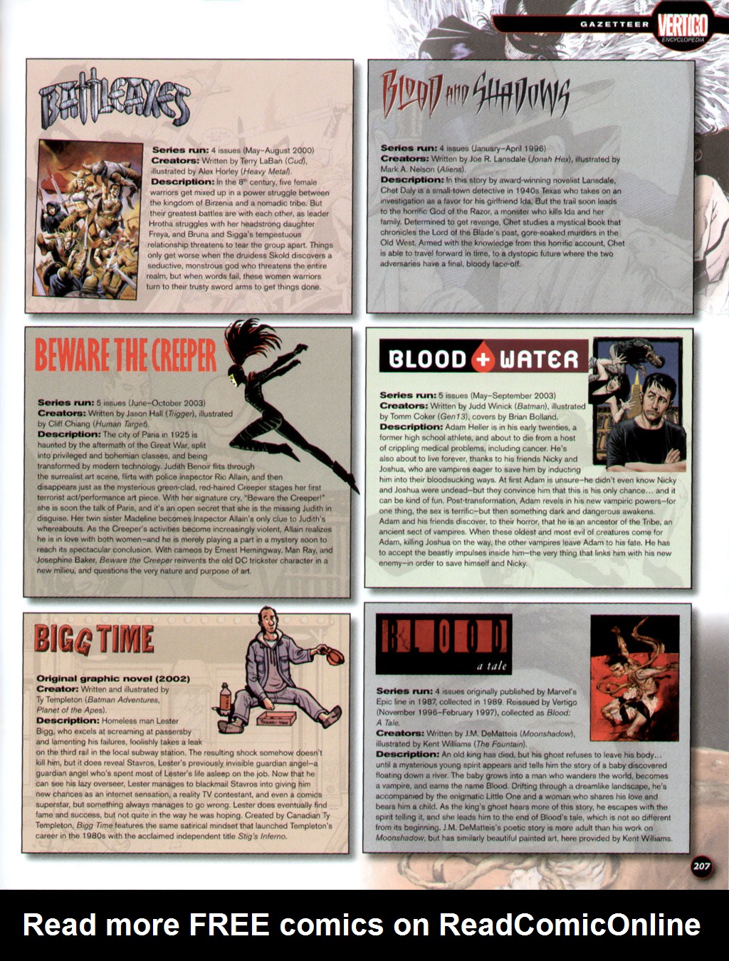 Read online The Vertigo Encyclopedia comic -  Issue # TPB (Part 3) - 7