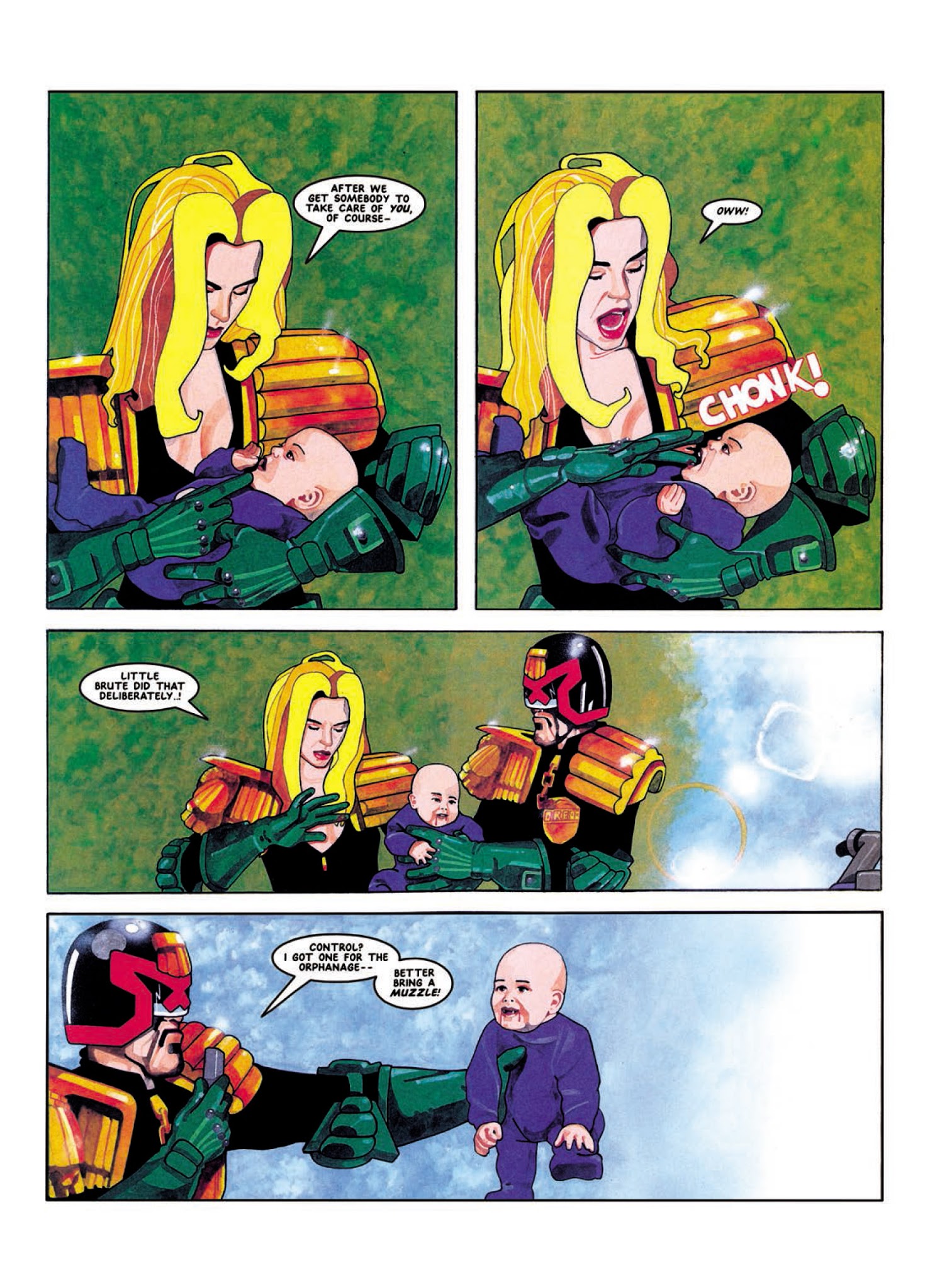 Read online Judge Anderson: The Psi Files comic -  Issue # TPB 3 - 27