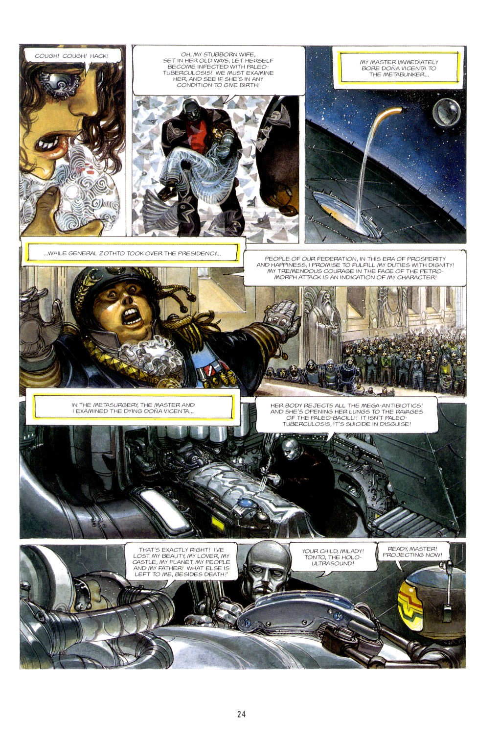 Read online The Metabarons comic -  Issue #14 - Galactic Threat - 20