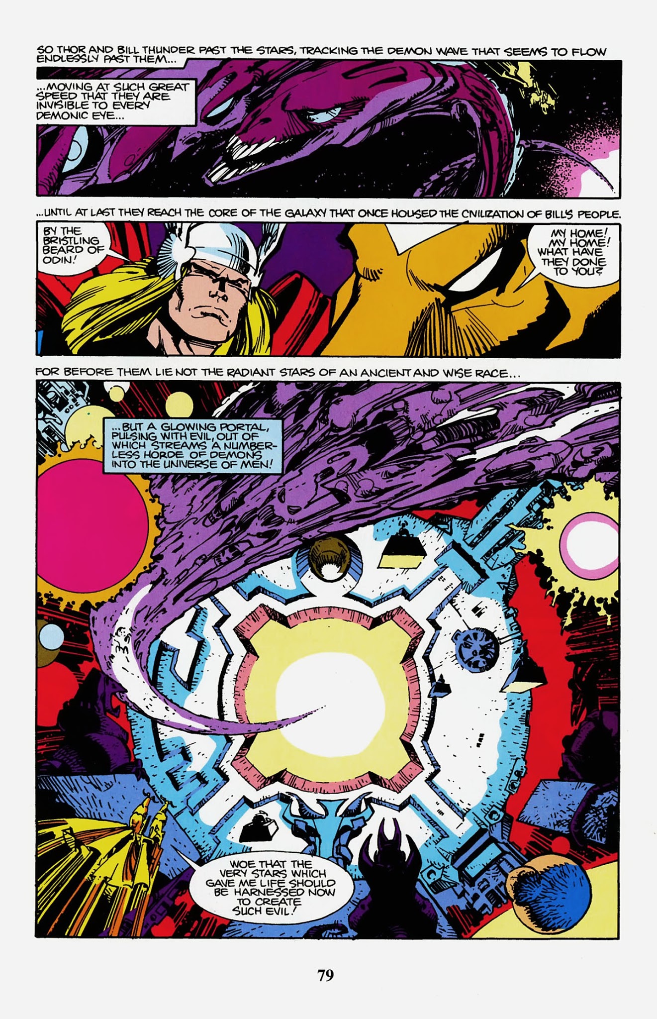 Read online Thor Visionaries: Walter Simonson comic -  Issue # TPB 1 - 81