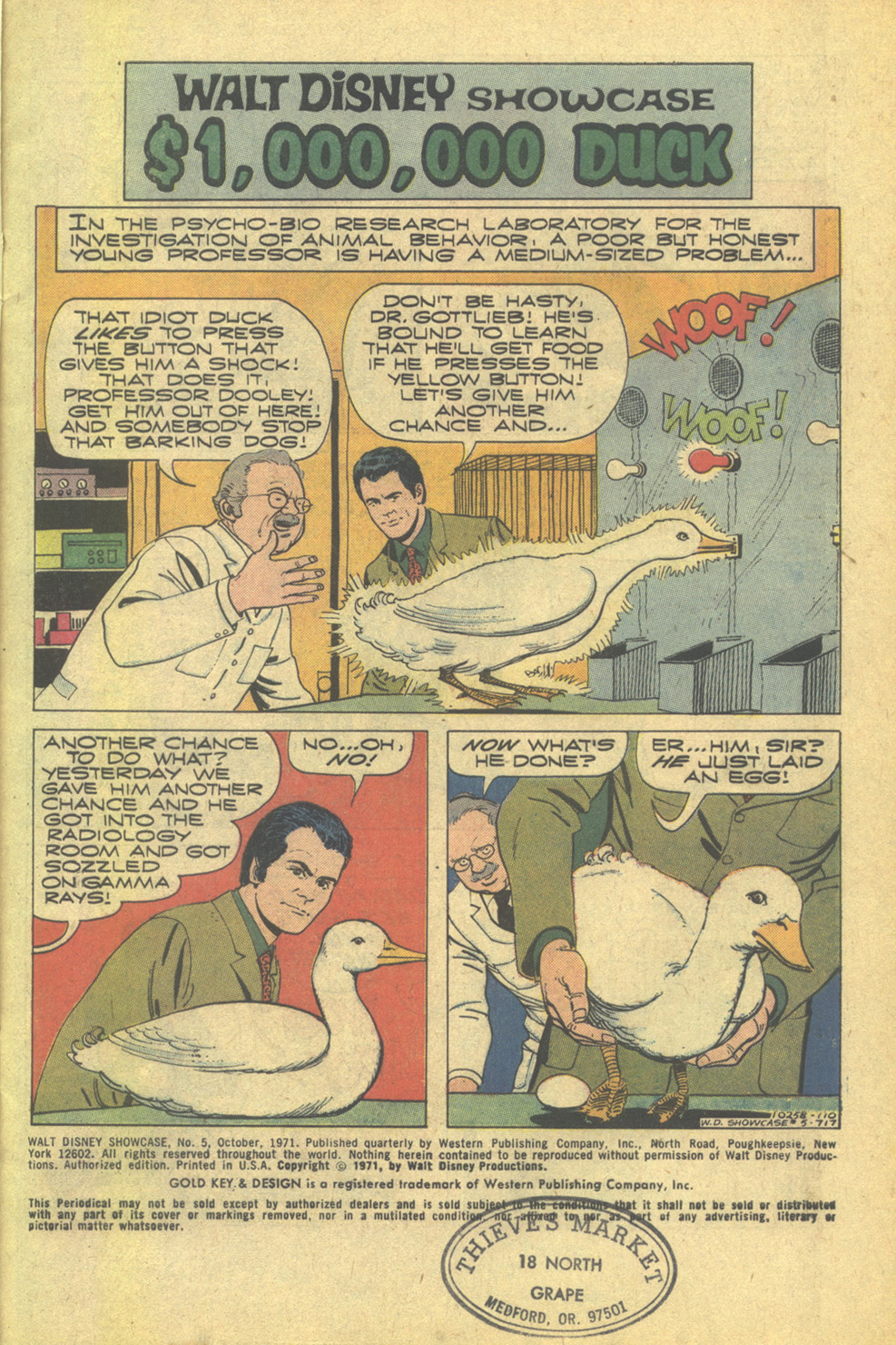 Read online Walt Disney Showcase (1970) comic -  Issue #5 - 3