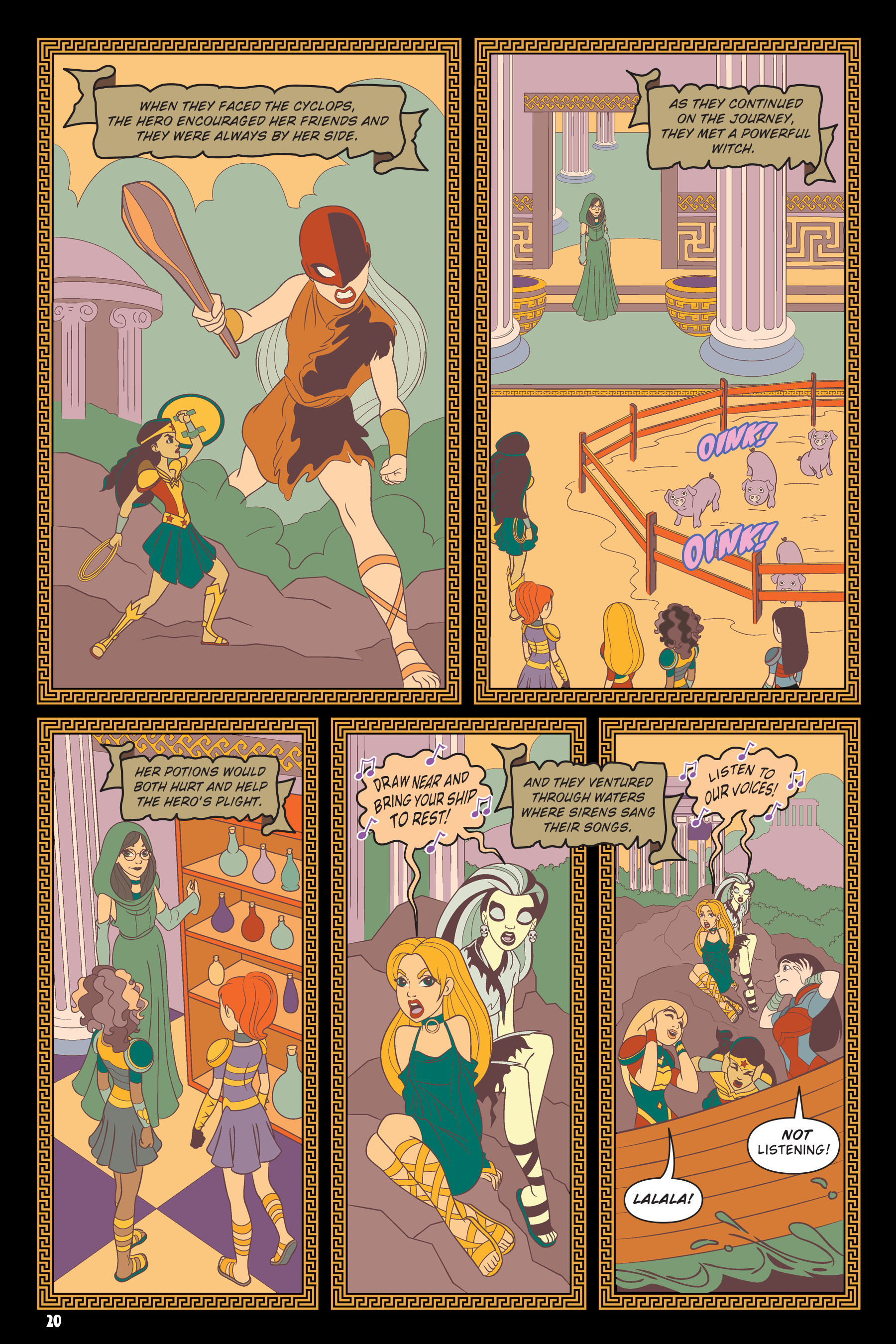 Read online DC Super Hero Girls: Hits and Myths comic -  Issue # Full - 18