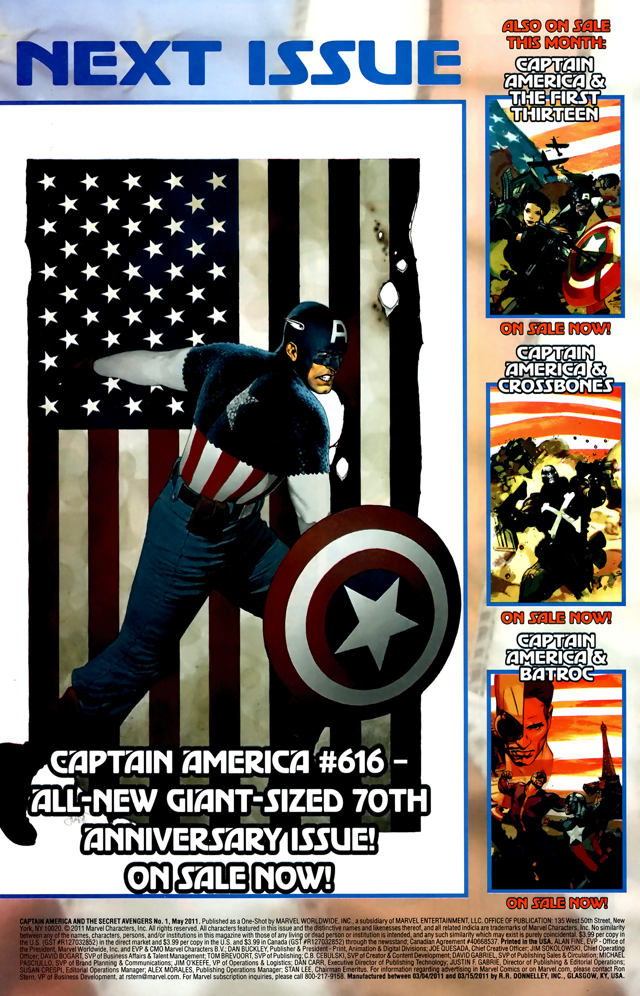 Read online Captain America And The Secret Avengers comic -  Issue # Full - 36