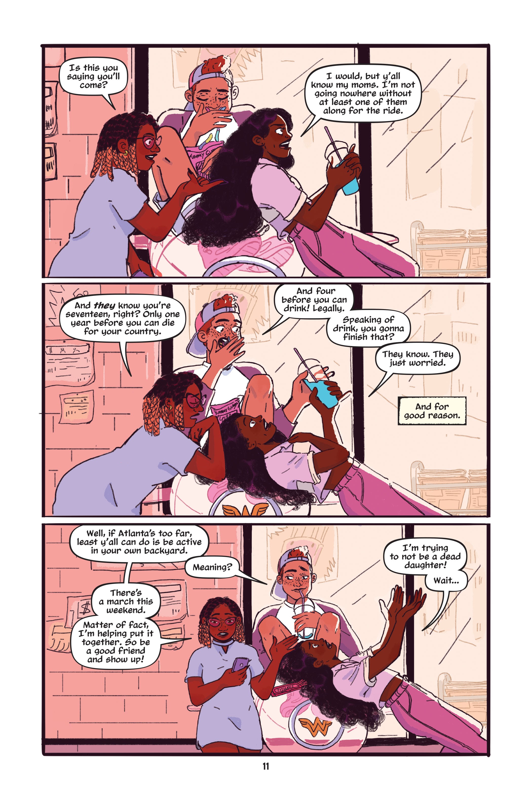 Read online Nubia: Real One comic -  Issue # TPB (Part 1) - 11