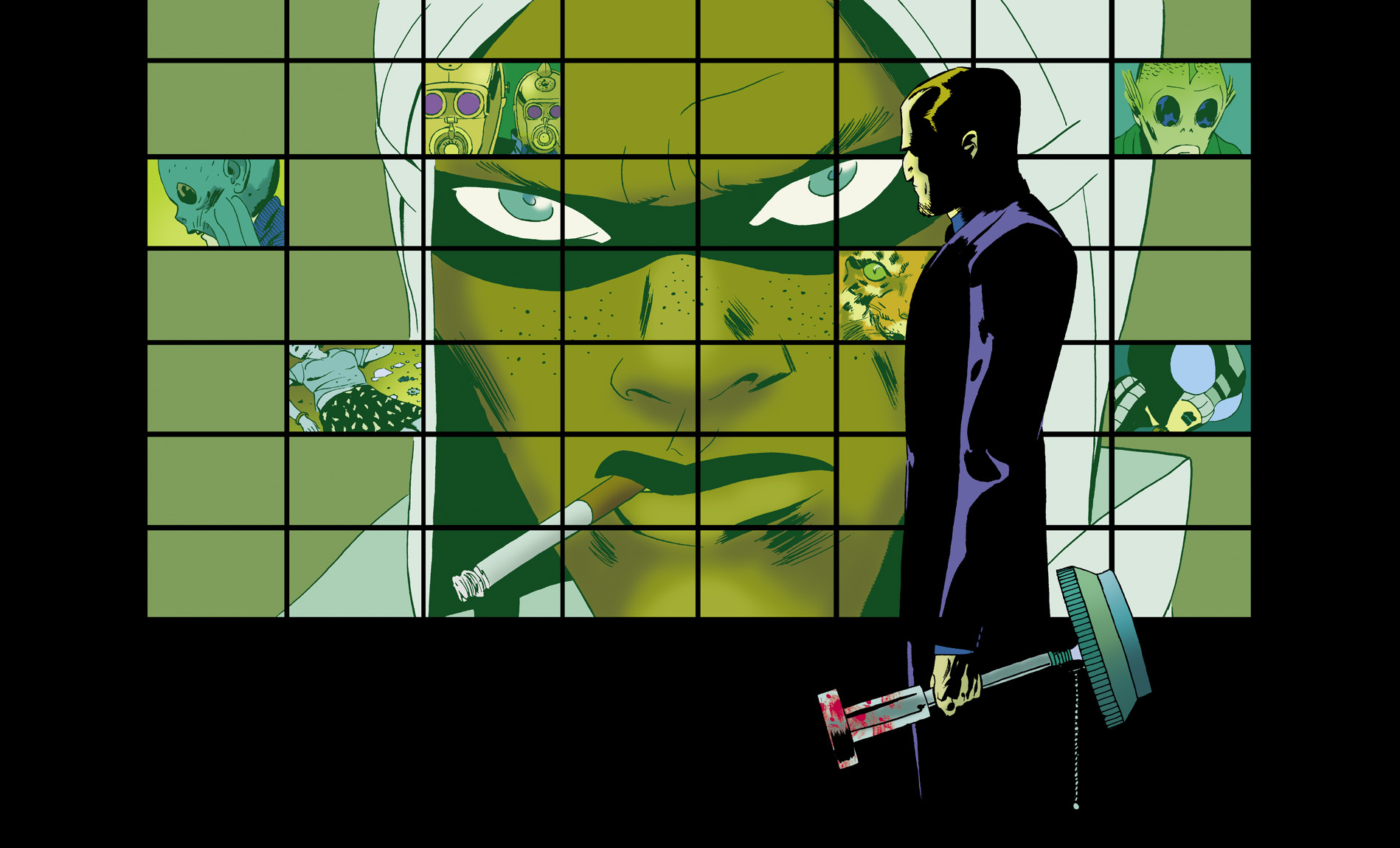 Read online The Private Eye comic -  Issue # _TPB 1 - 107