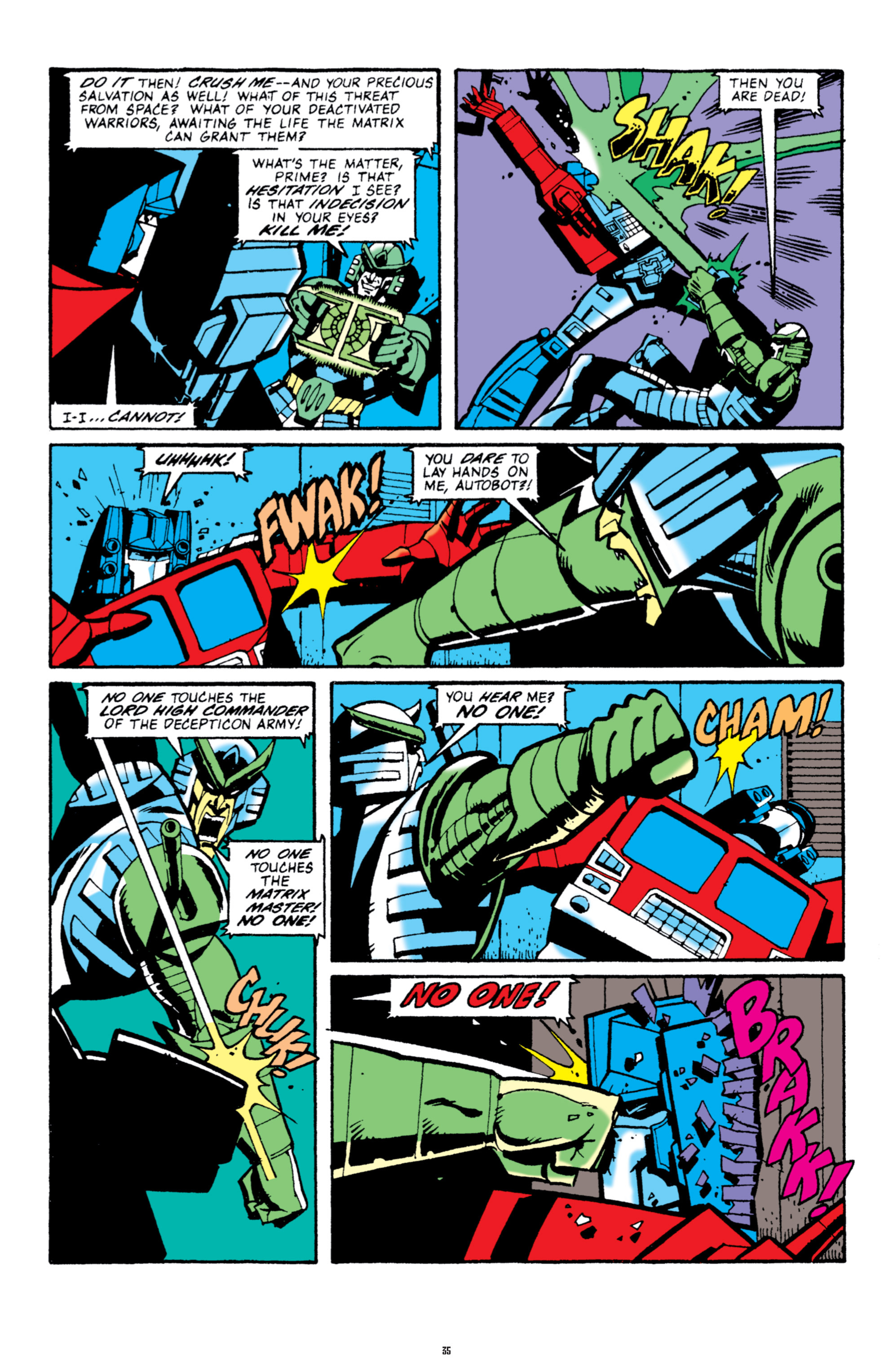Read online The Transformers Classics comic -  Issue # TPB 6 - 36