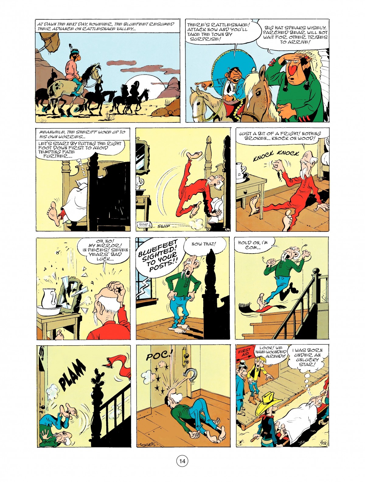 Read online A Lucky Luke Adventure comic -  Issue #43 - 14