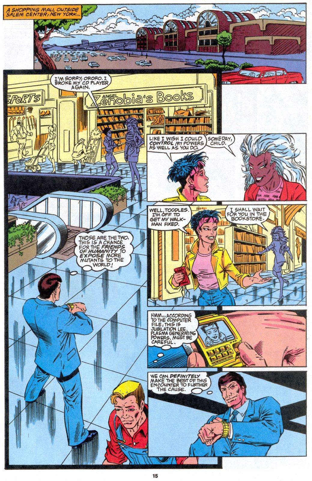 Read online X-Men Adventures (1994) comic -  Issue #7 - 11