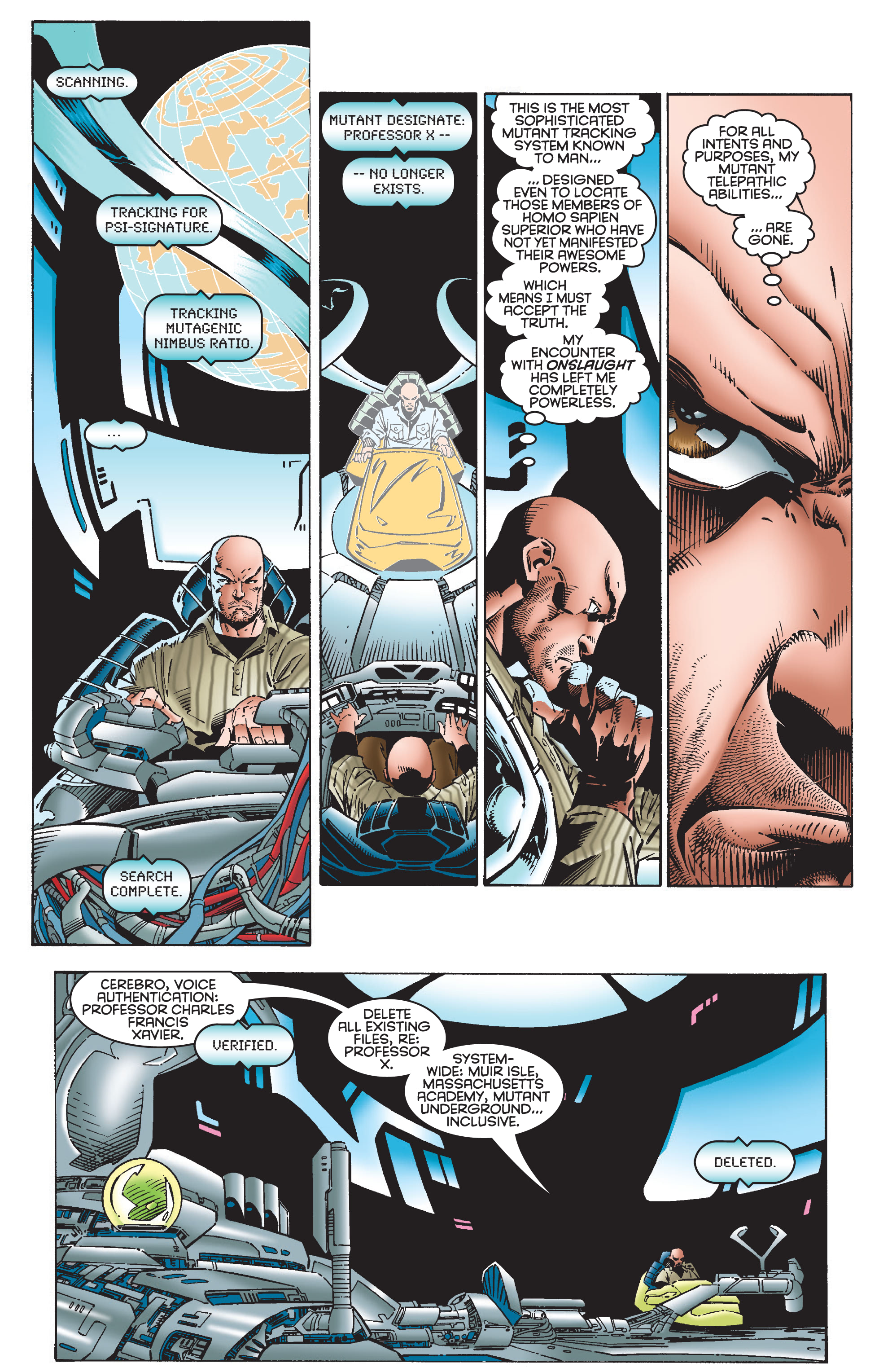 Read online X-Men Milestones: Onslaught comic -  Issue # TPB (Part 5) - 1